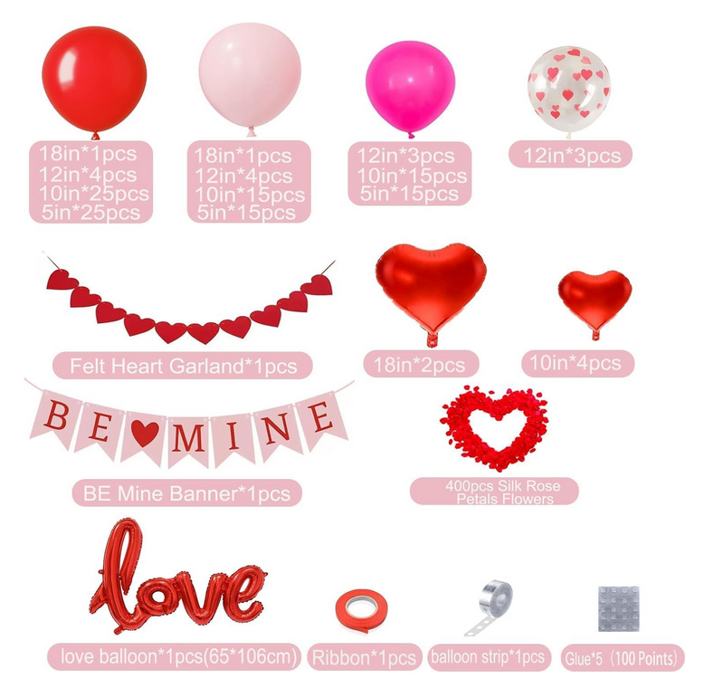 Valentines Day Balloon Arch Kit - photo 2