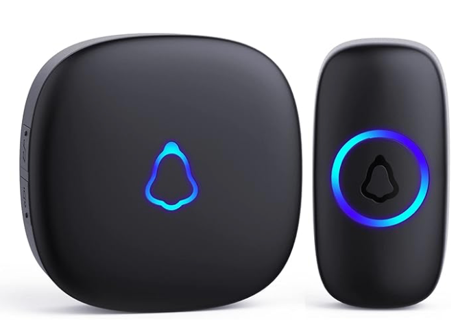 SECRUI Wireless Doorbell, Easy Installation, Adjustable Volumes