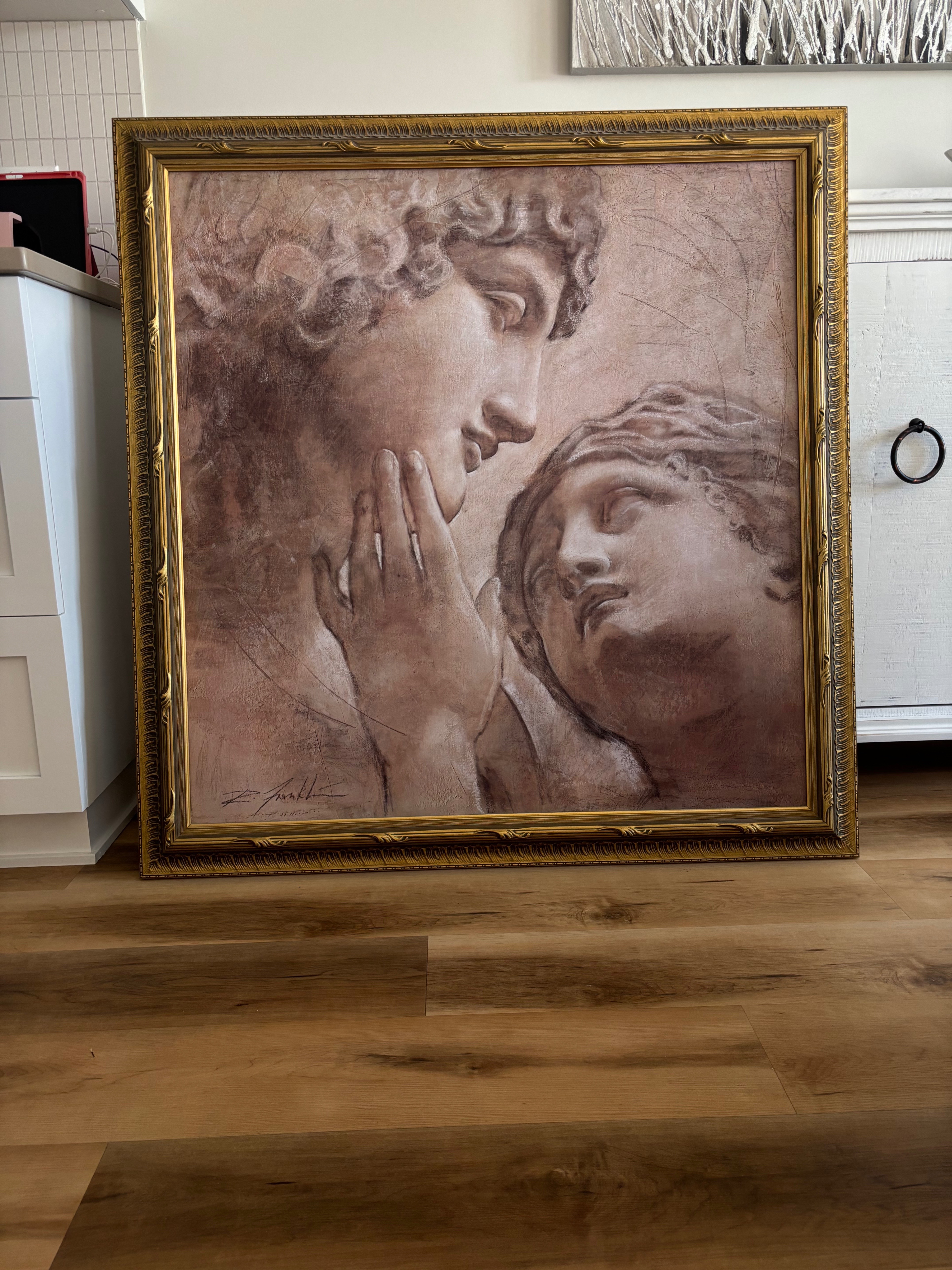 large wall art /ancient design