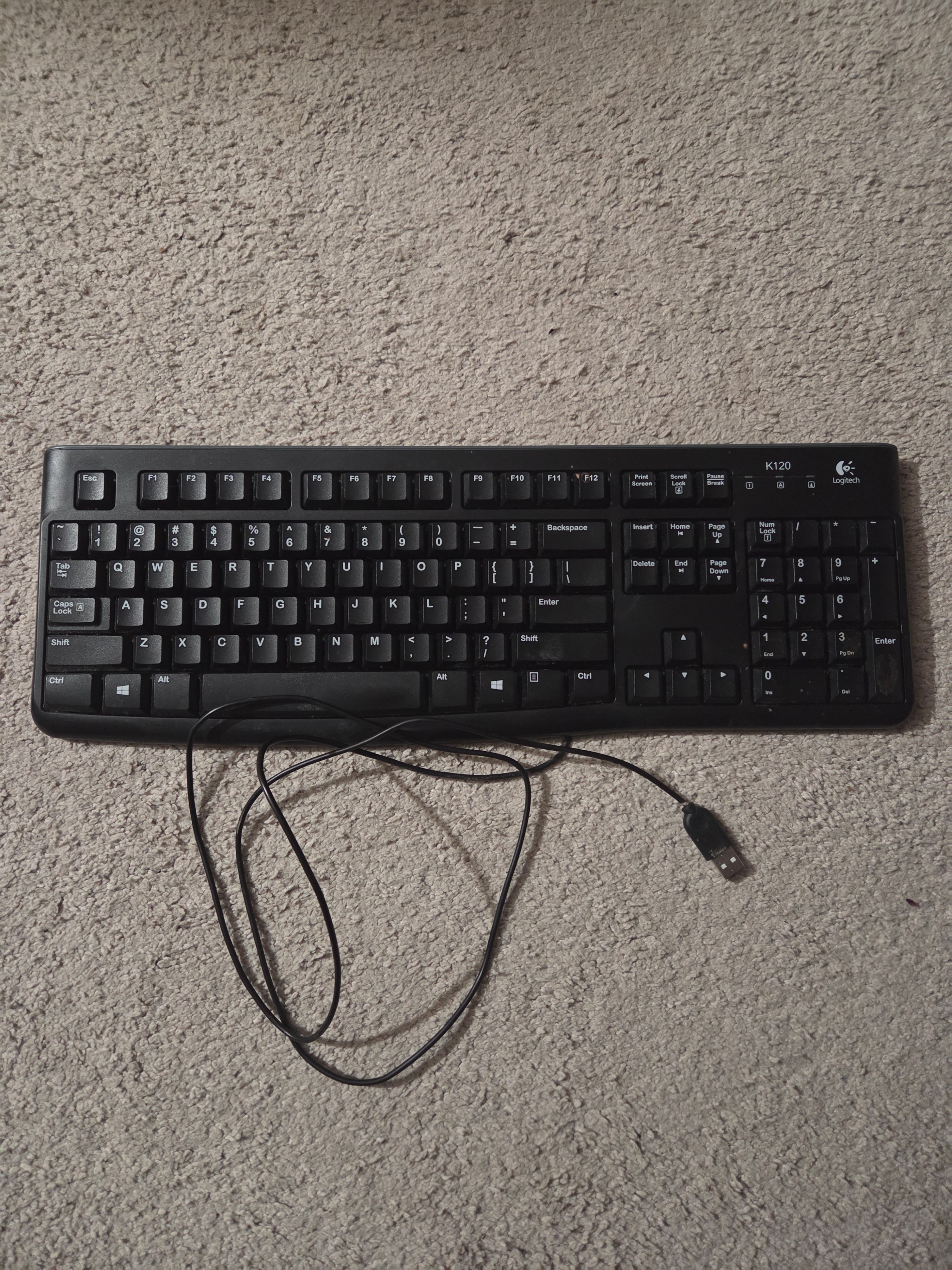 Logitech K120 Wired USB Keyboard