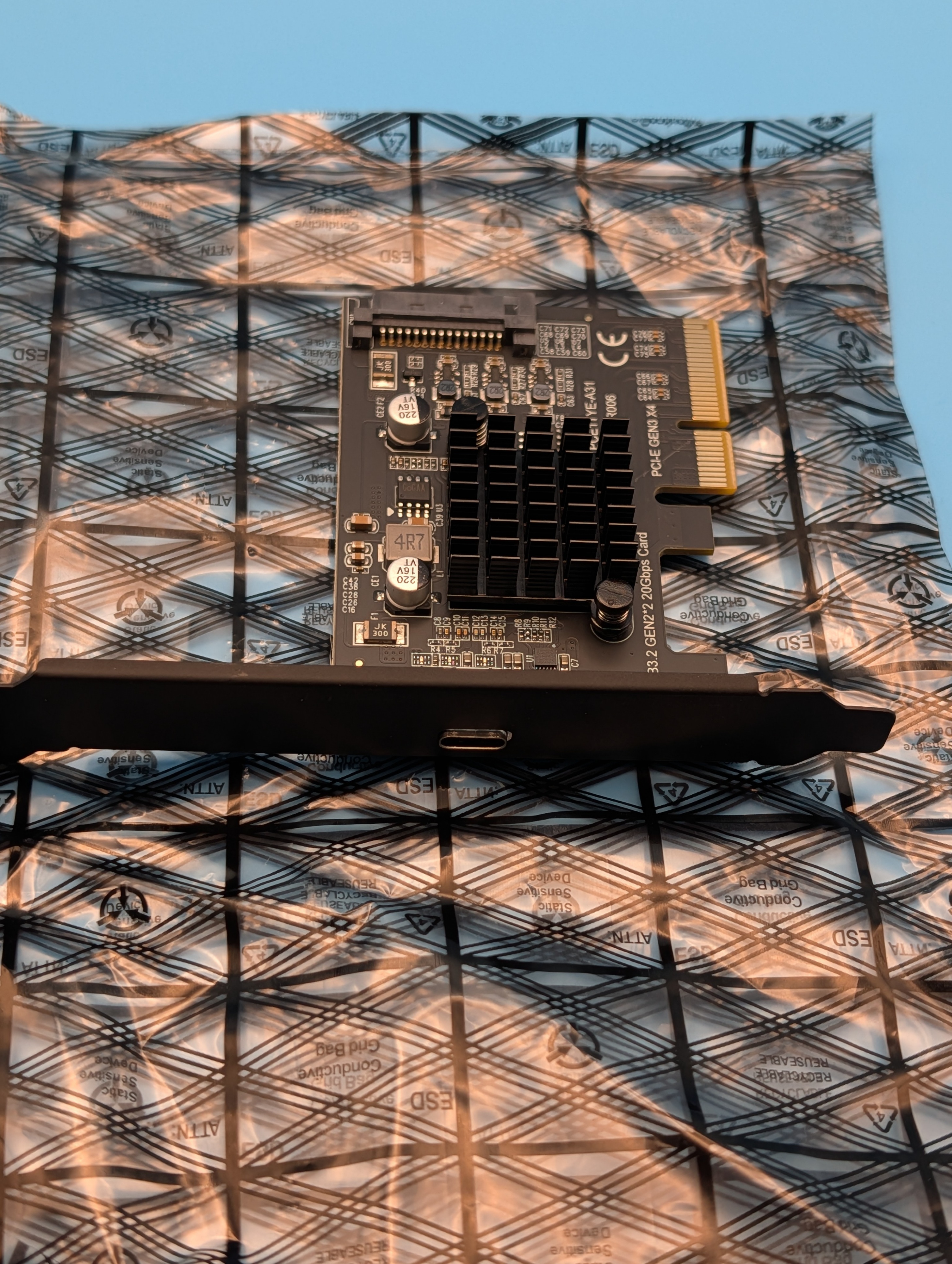 PCIE to USB 3.2 Expansion Card, 20Gbps 🏆 - photo 3
