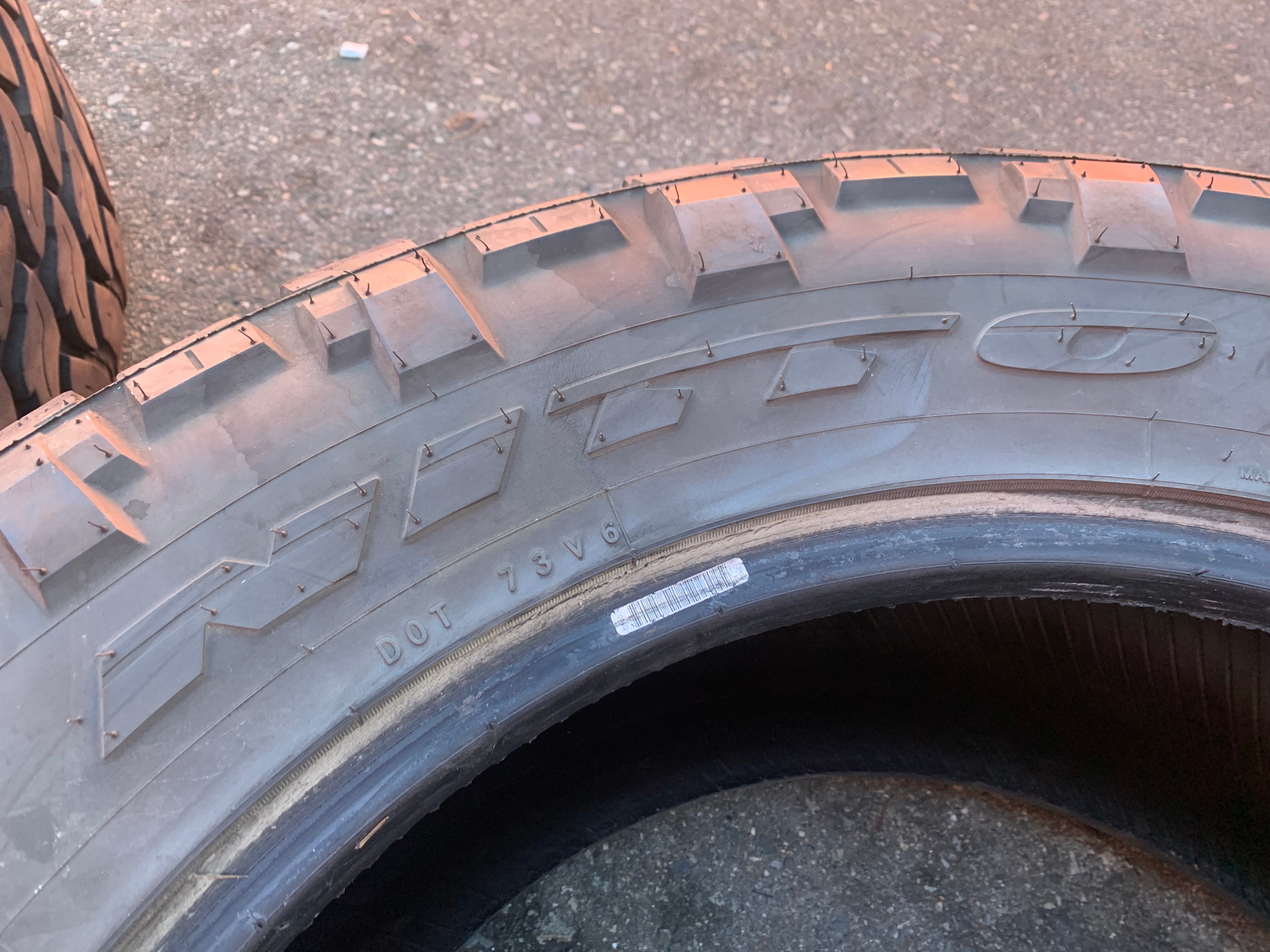 PAIR of LT 37X13.50R22 128Q 12PR Nitto Ridge Grappler 45/50% - photo 5
