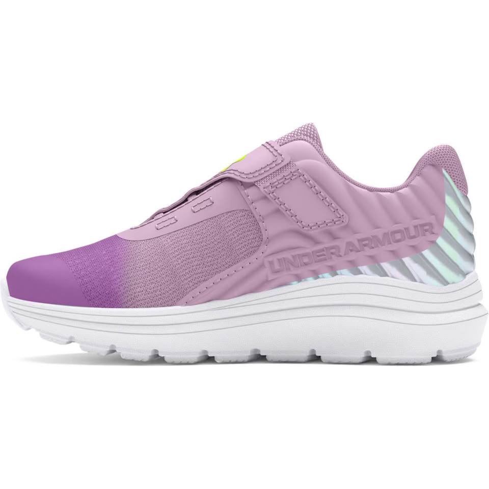 BRAND NEW girl youth under armour outhustle velcro shoes 7 & 8 - photo 4