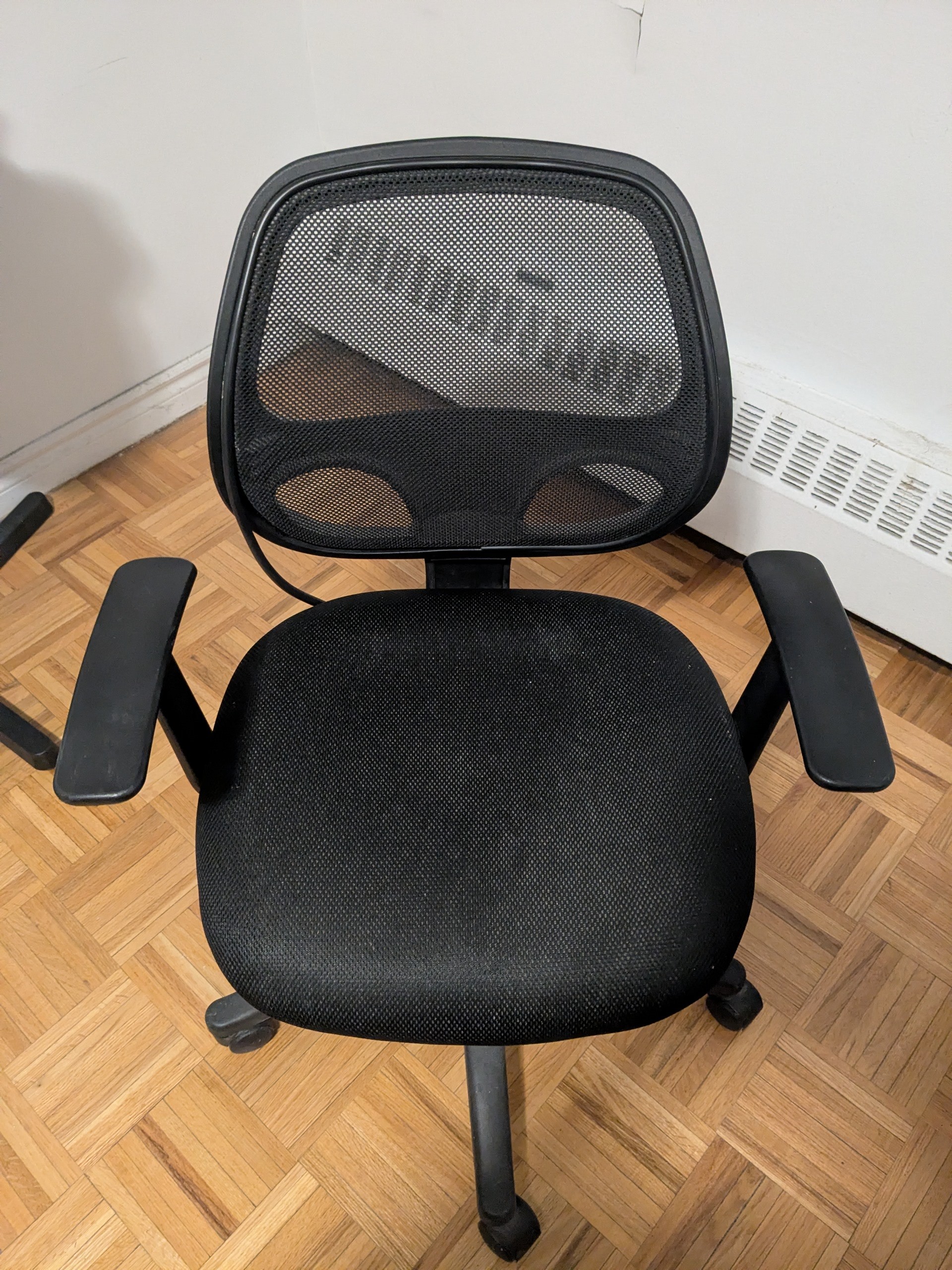 Black Mesh Desk Chair - photo 2