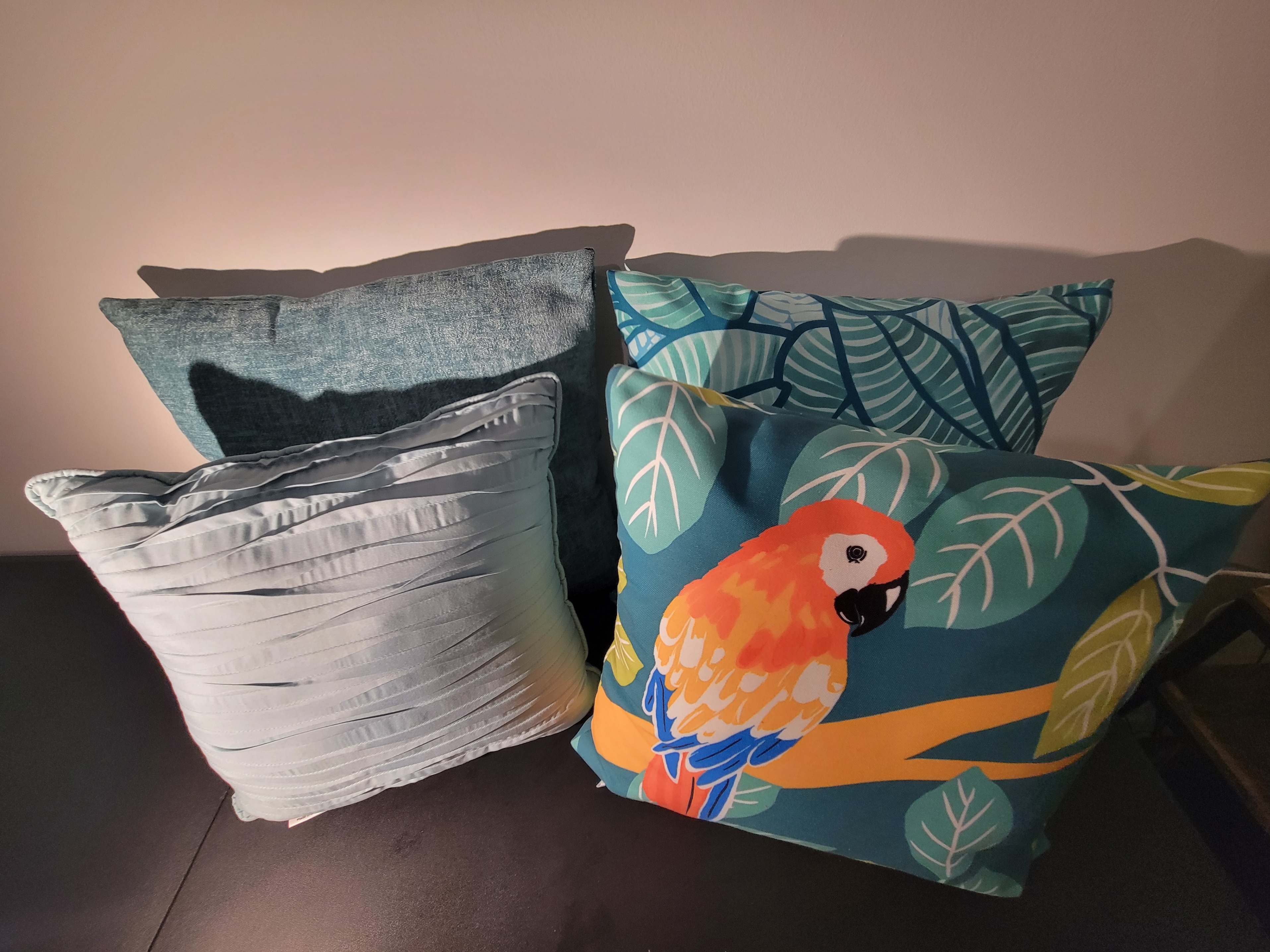8 Decorative Pillows - Animal & Tropical (Set of 8)