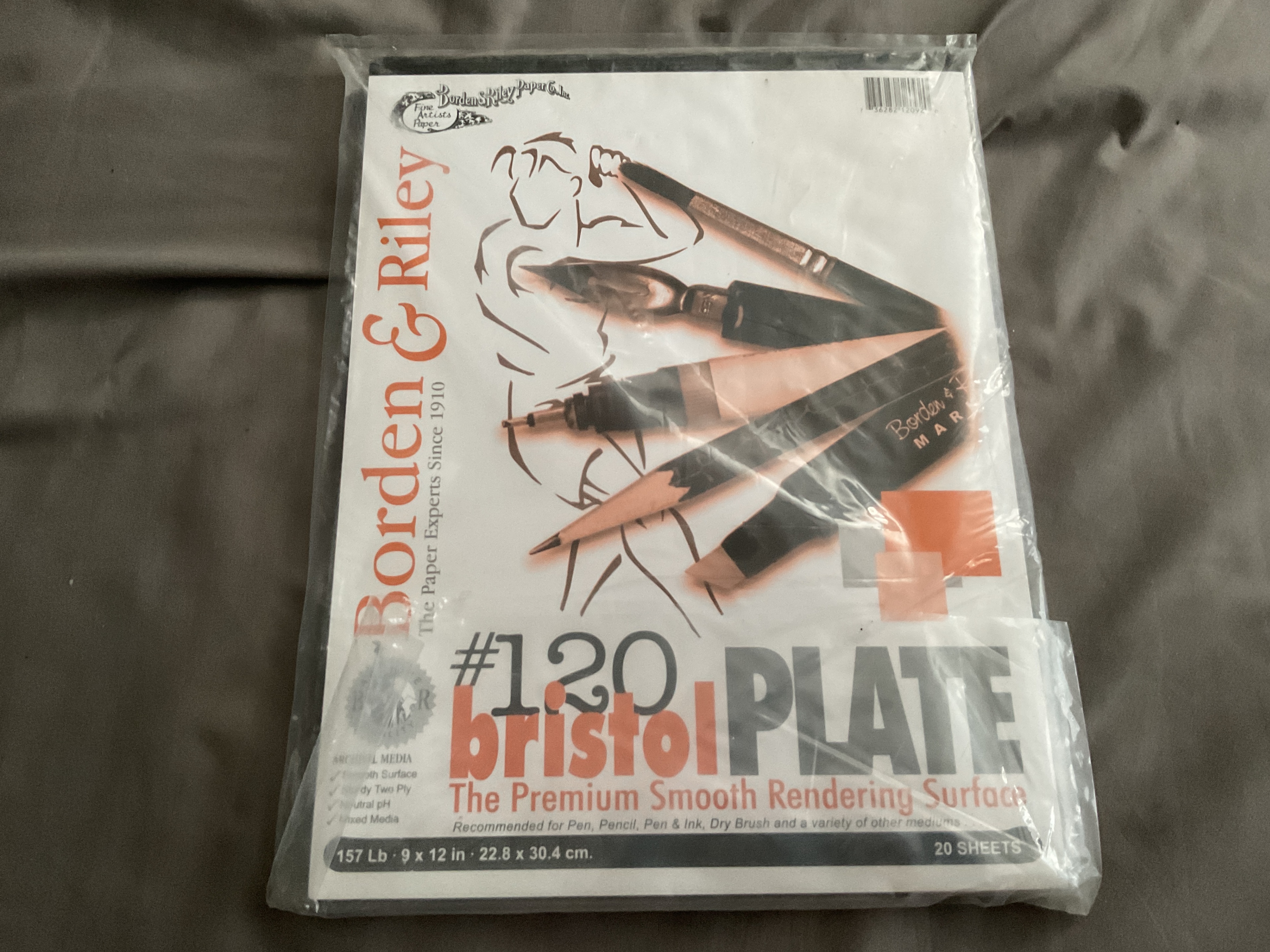 Borden & Riley #120 Bristol Plate Pad - New - photo 2