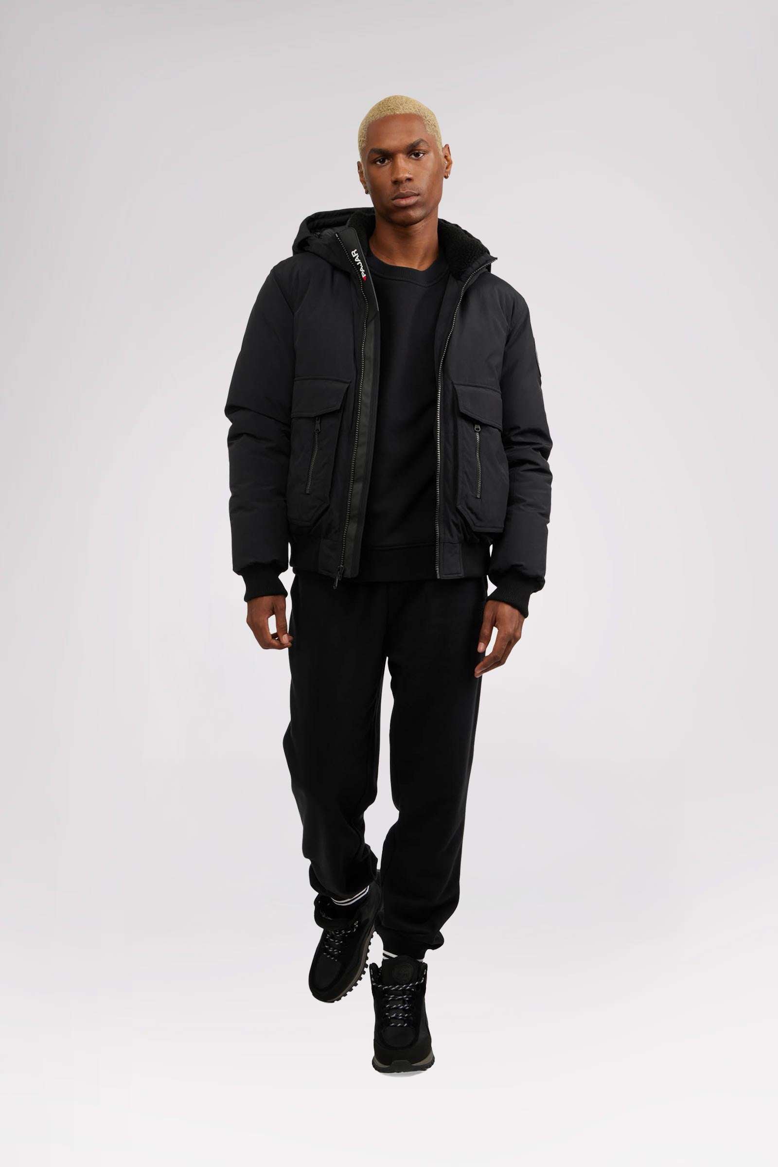 Pajar Astro Men’s Bomber Jacket with Fixed Hood - photo 3