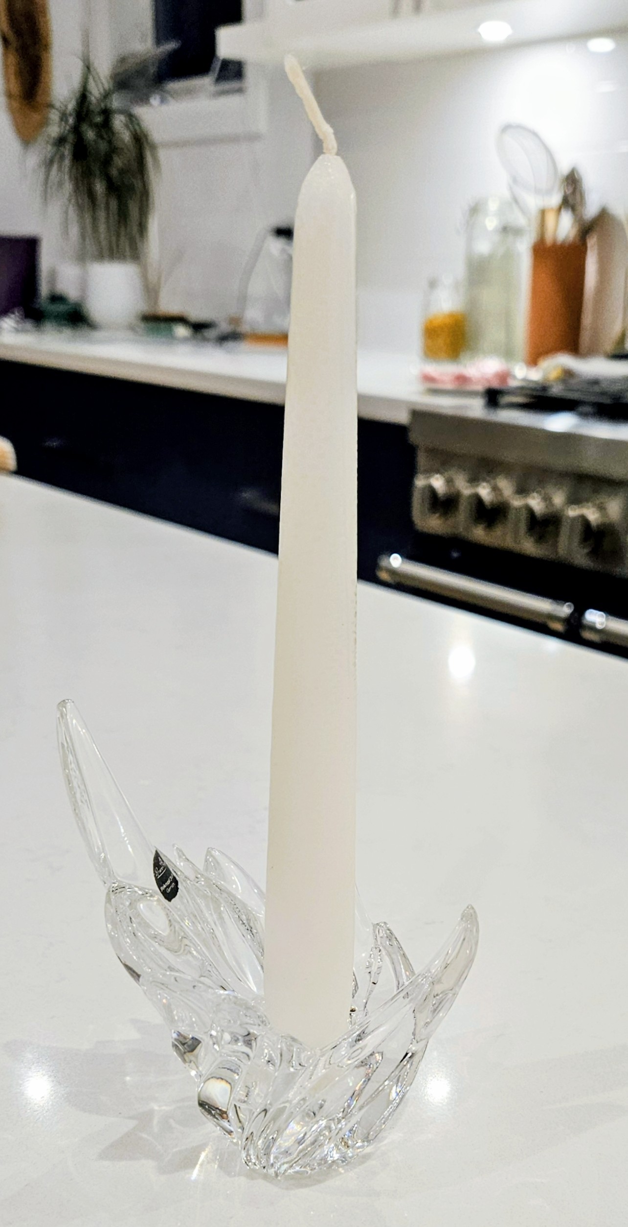Rosenthal Studio Line "Flame" Crystal Candle Holder