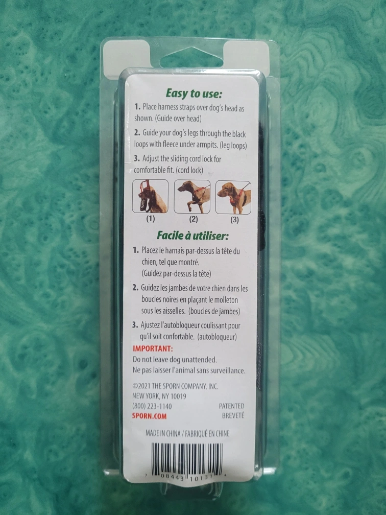 SPORN Non-Pull Mesh Harness, Small - photo 2