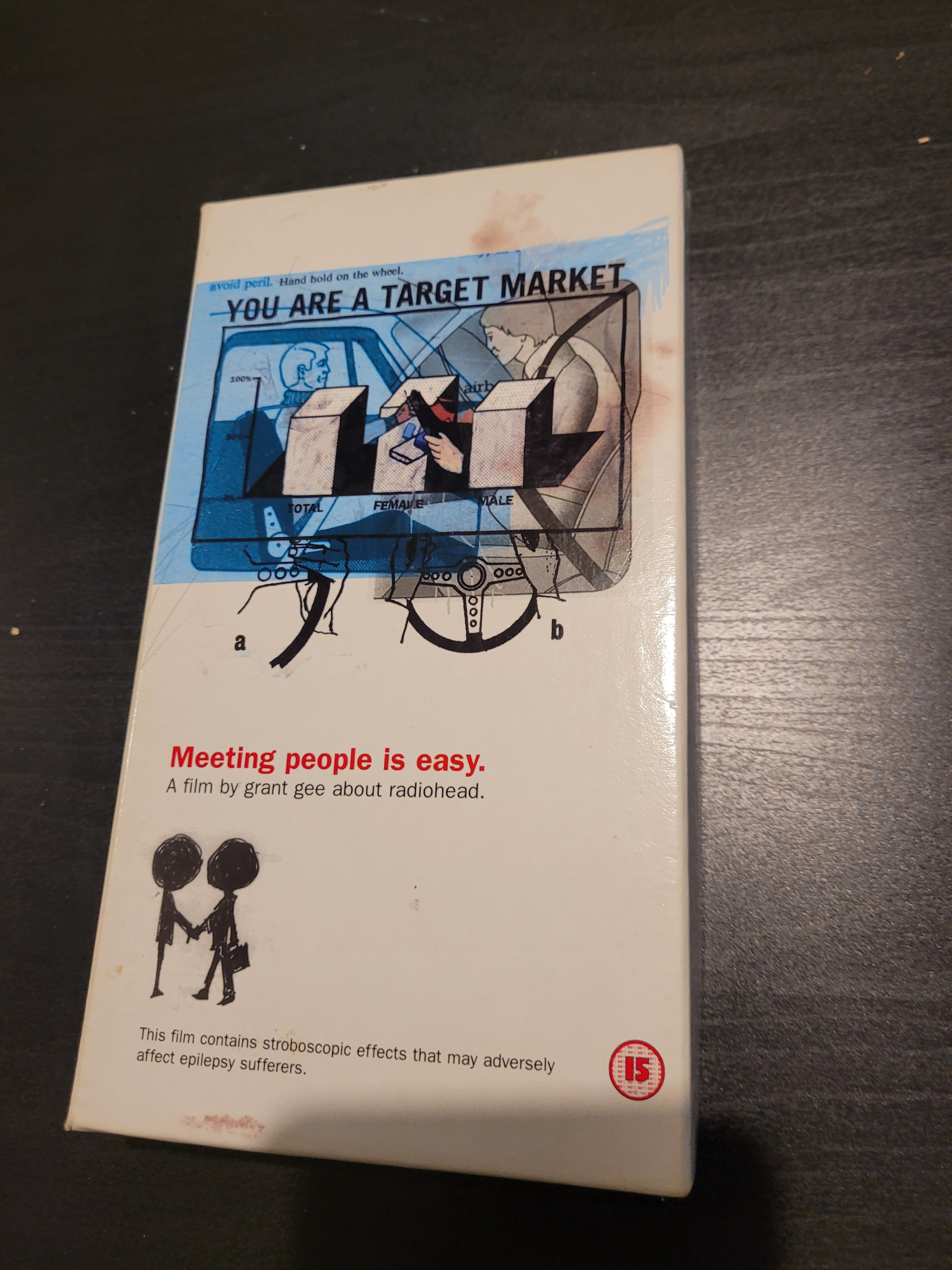 Radiohead - Meeting People Is Easy VHS tape