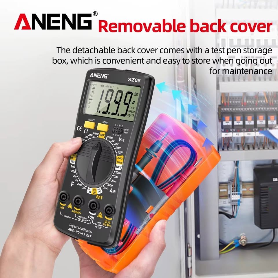 🔧 ANENG SZ08 Professional Digital Multimeter Ultra‐Thin - photo 2
