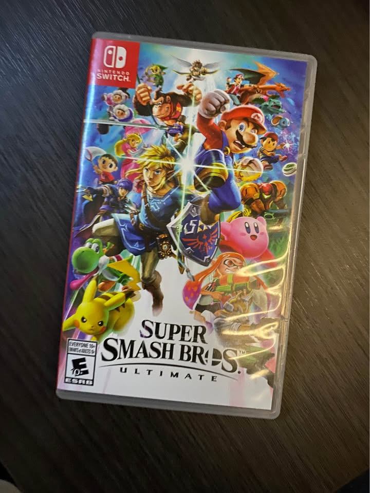 Switch game - Super Smash Bros - Best group/family game