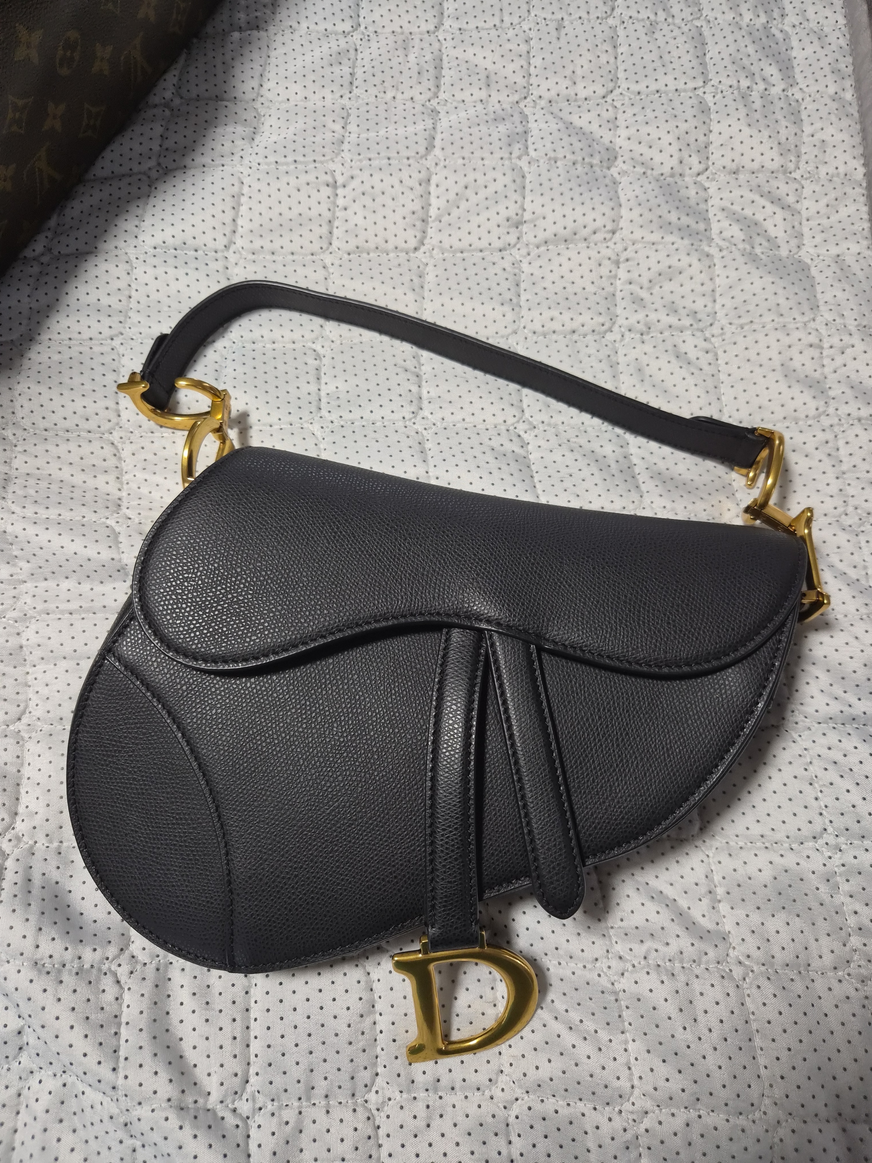 Dior Saddle Bag - Black
