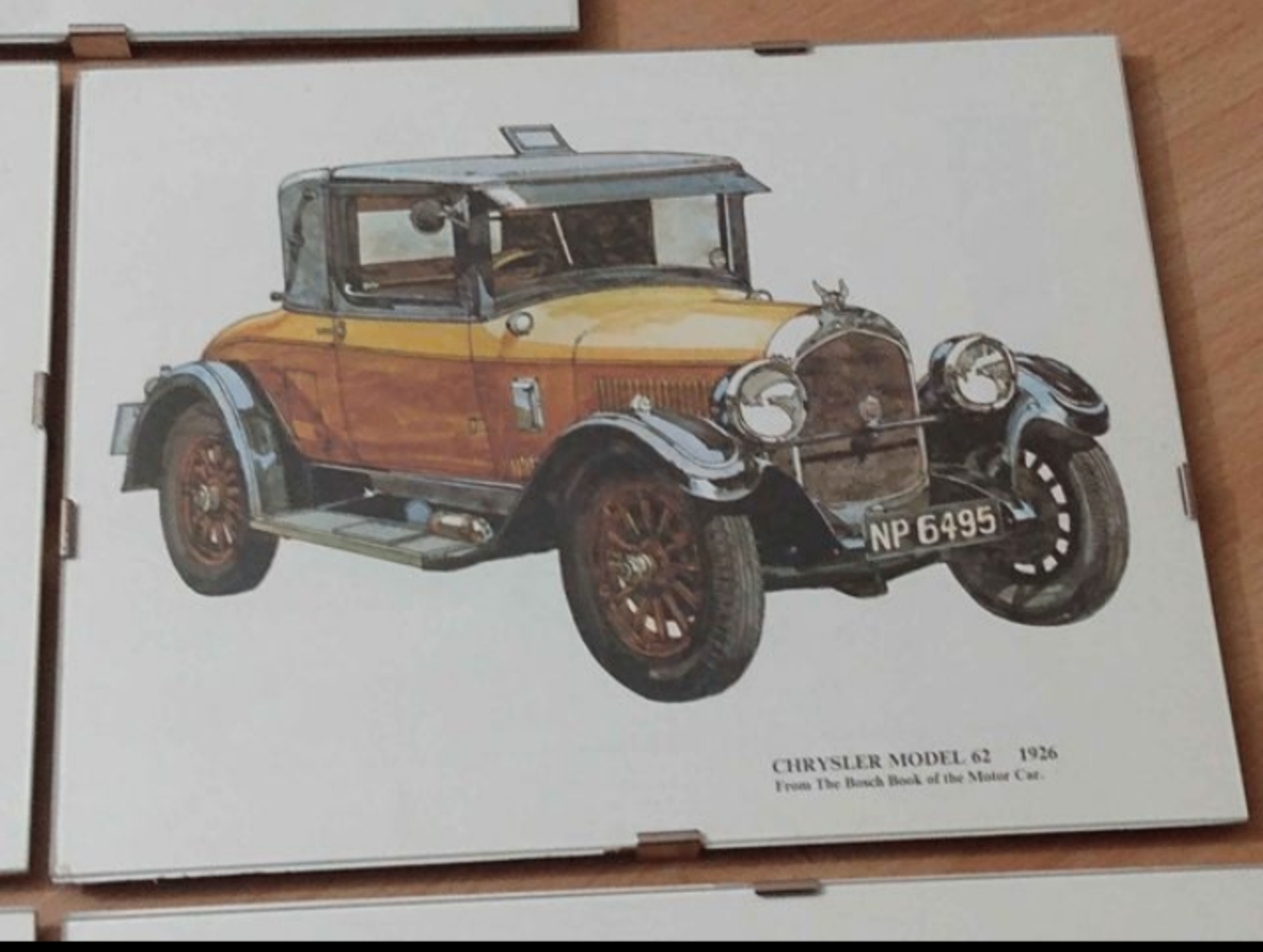 Vintage Car Prints from The Bosch Book of the Motor Car - photo 4