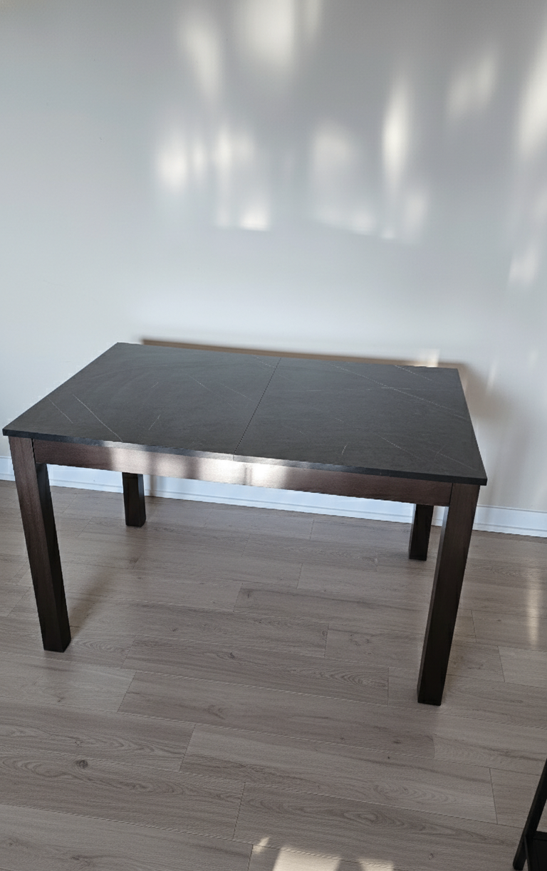 Modern Dining Table – Leaf Included - photo 2