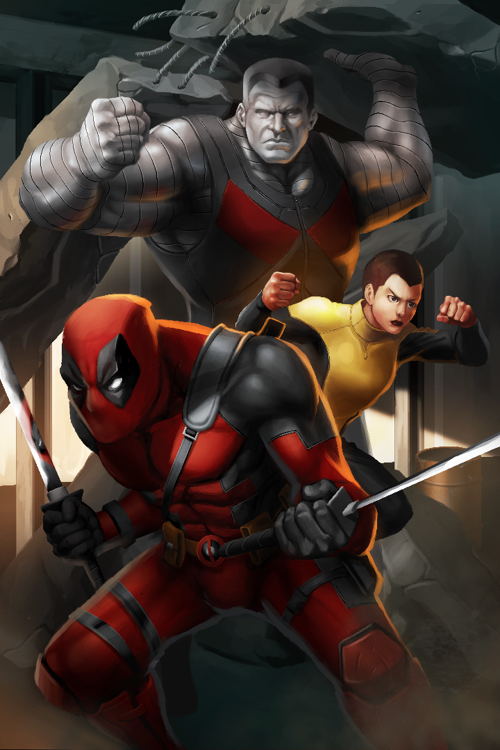 Deadpool, Colossus 12x18 inch Poster