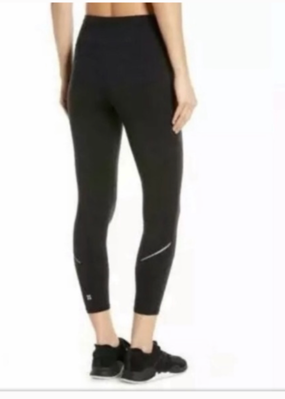 🏆 XS Sweaty Betty Leggings Light Reflective Back Stripe Pocket - photo 2