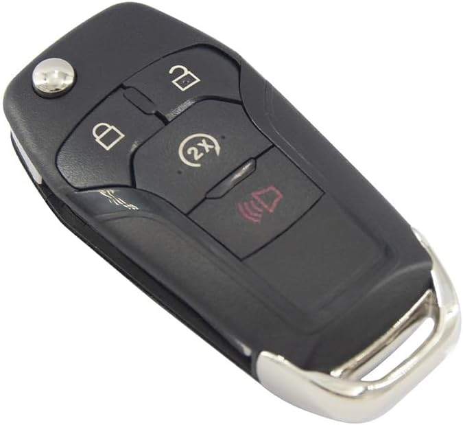Genuine Flip Remote Key -4-Button, Transponder - photo 2