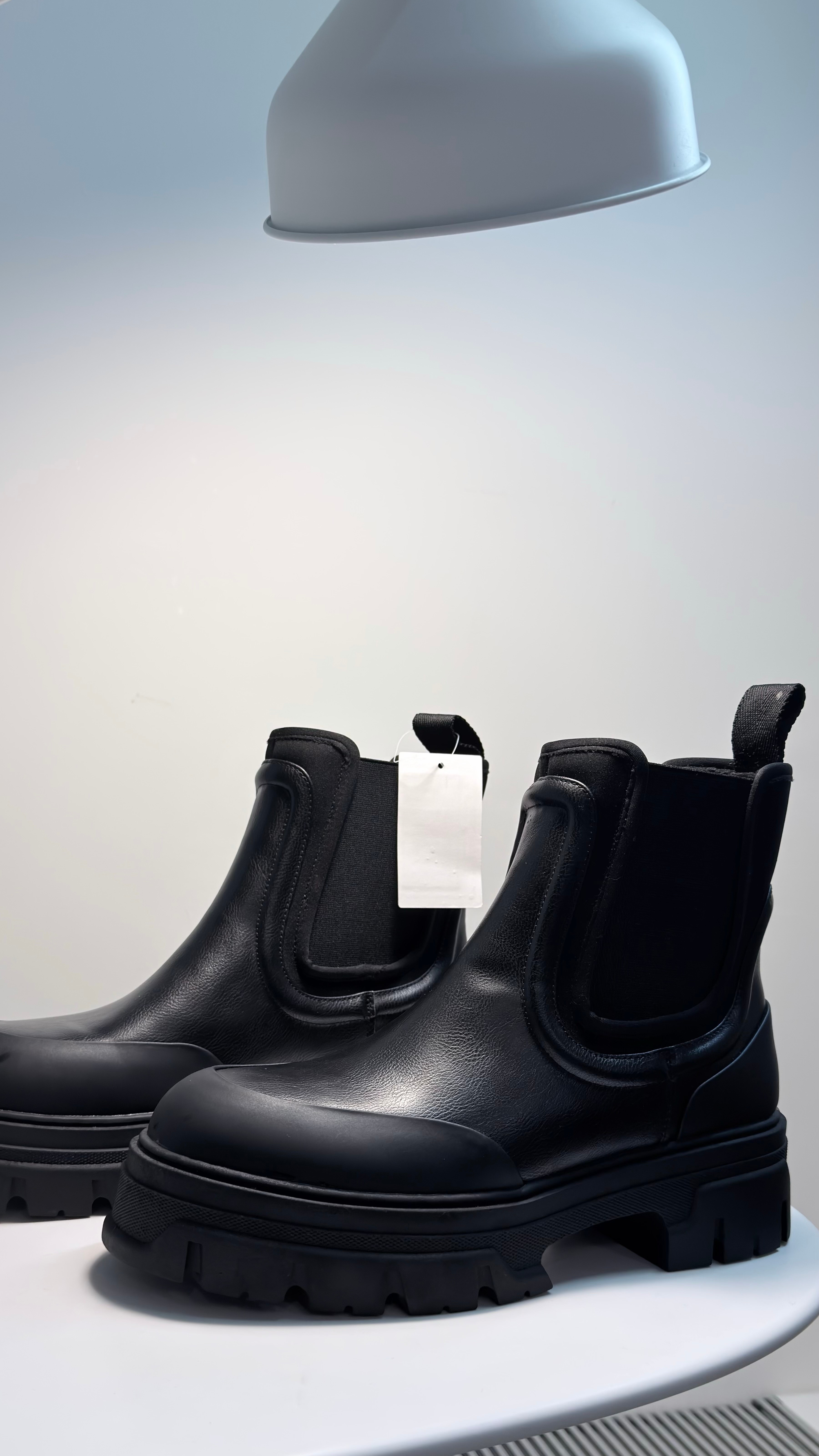 Zara Black Chelsea Boots - Size 41B - photo 4