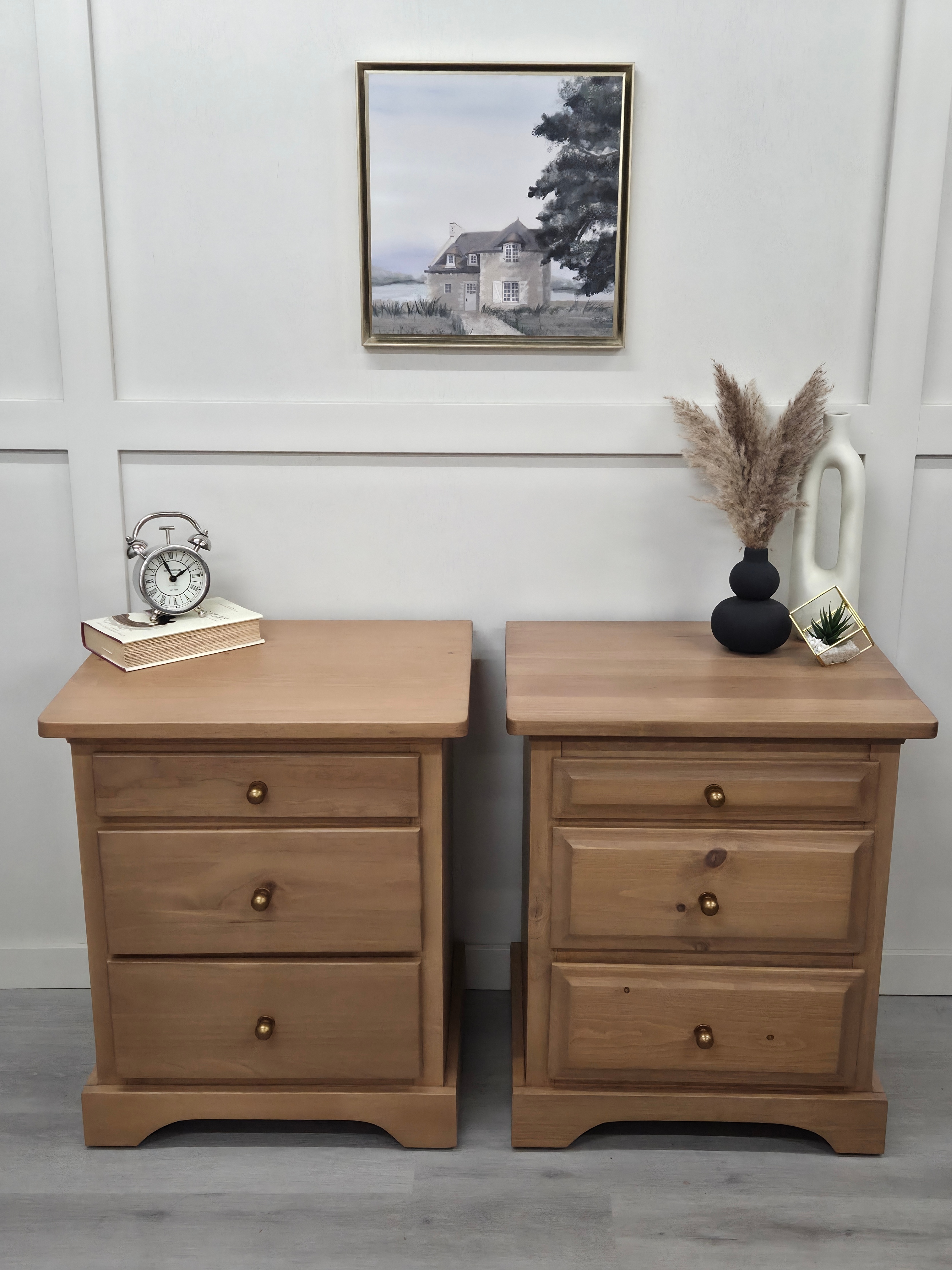 Nightstands — A Collected Pair with Character
