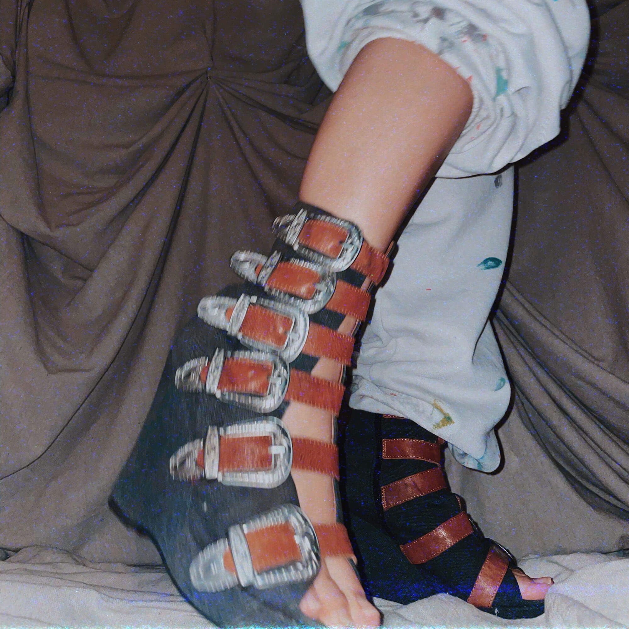 navy blue w buckles gladiator platforms open toe sandals shoes