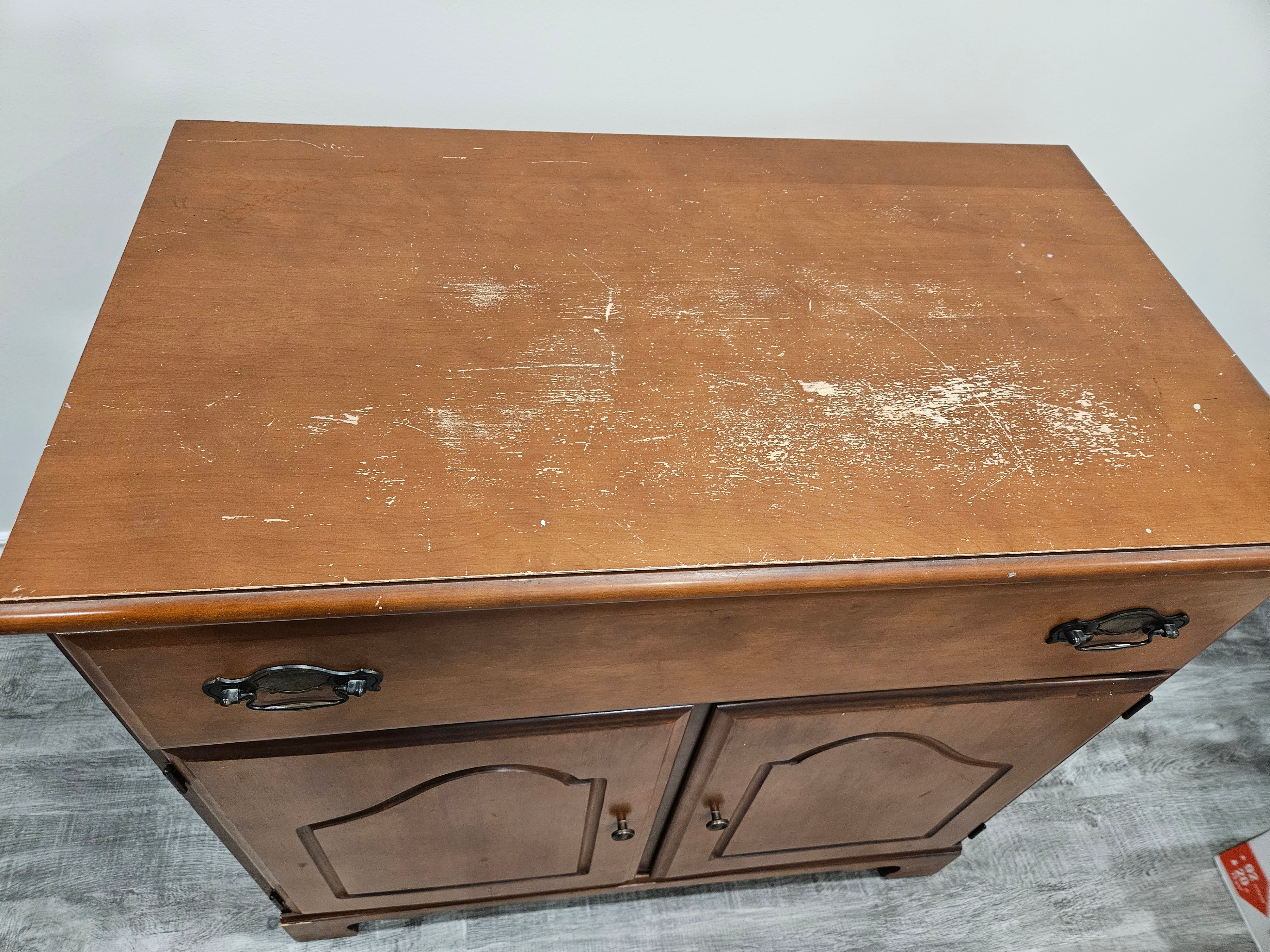 Vintage Wooden Server Base - photo 2