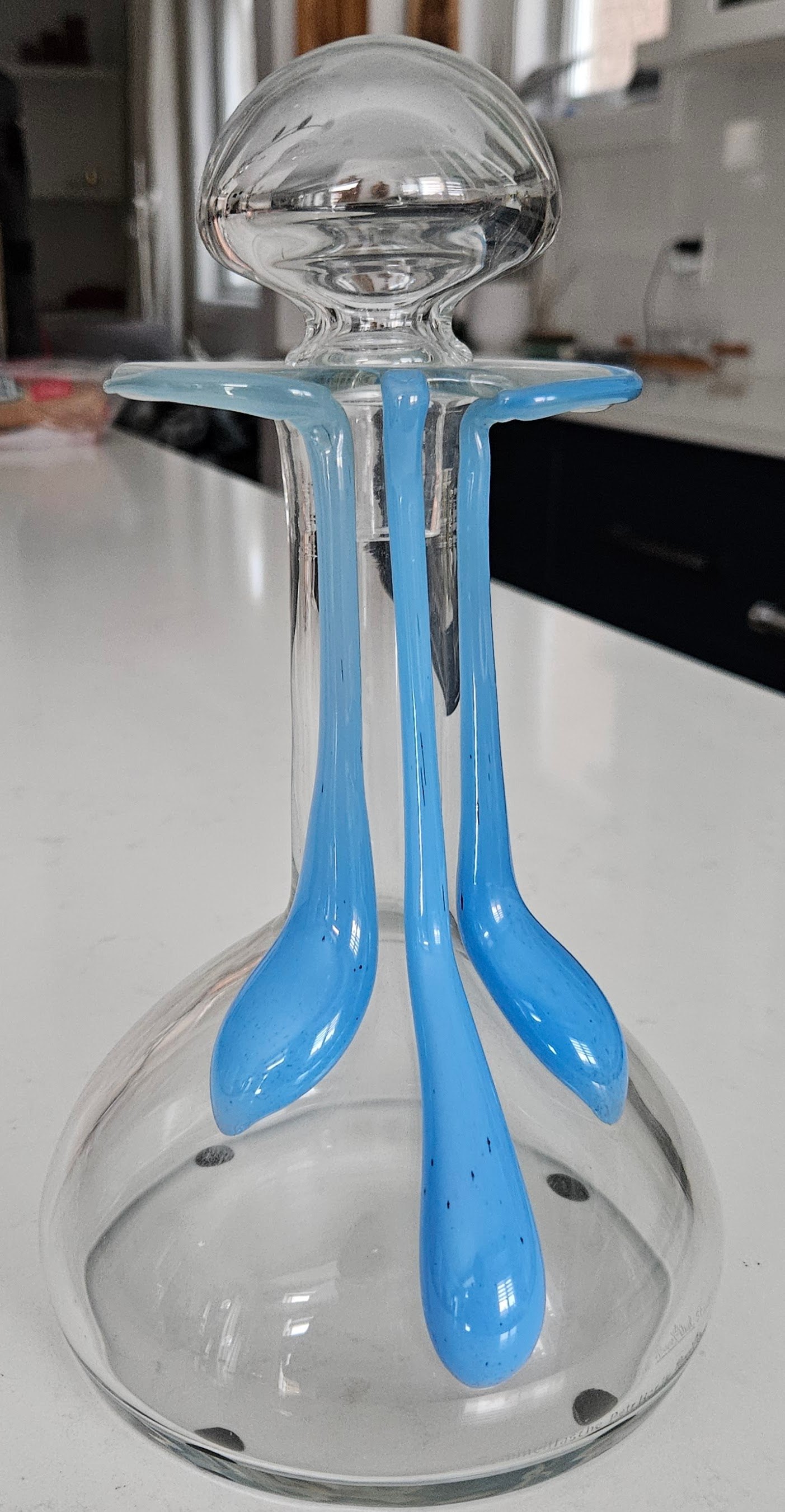[RARE] 1960s Rosenthal Studio Line Glass Decanter by Petr Horak