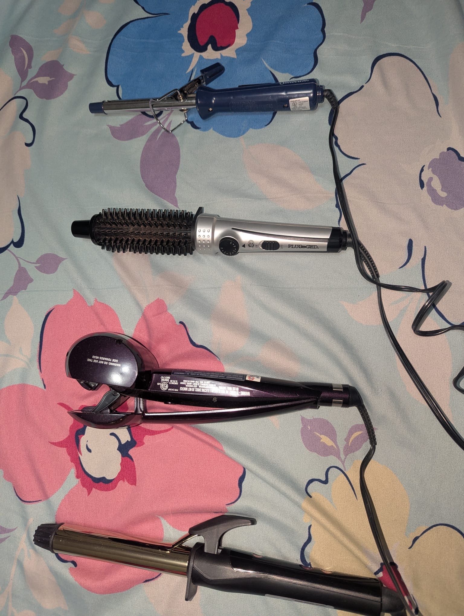 Curling irons different size & shapes - photo 2