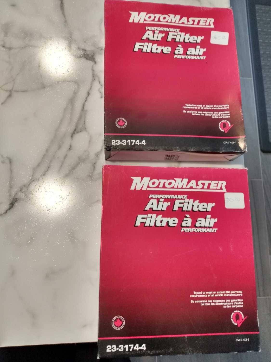 Moto Master performance air filter