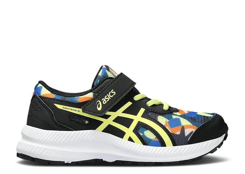 BRAND NEW boy girl youth asics contend ps velcro shoes size K 13 - photo 3