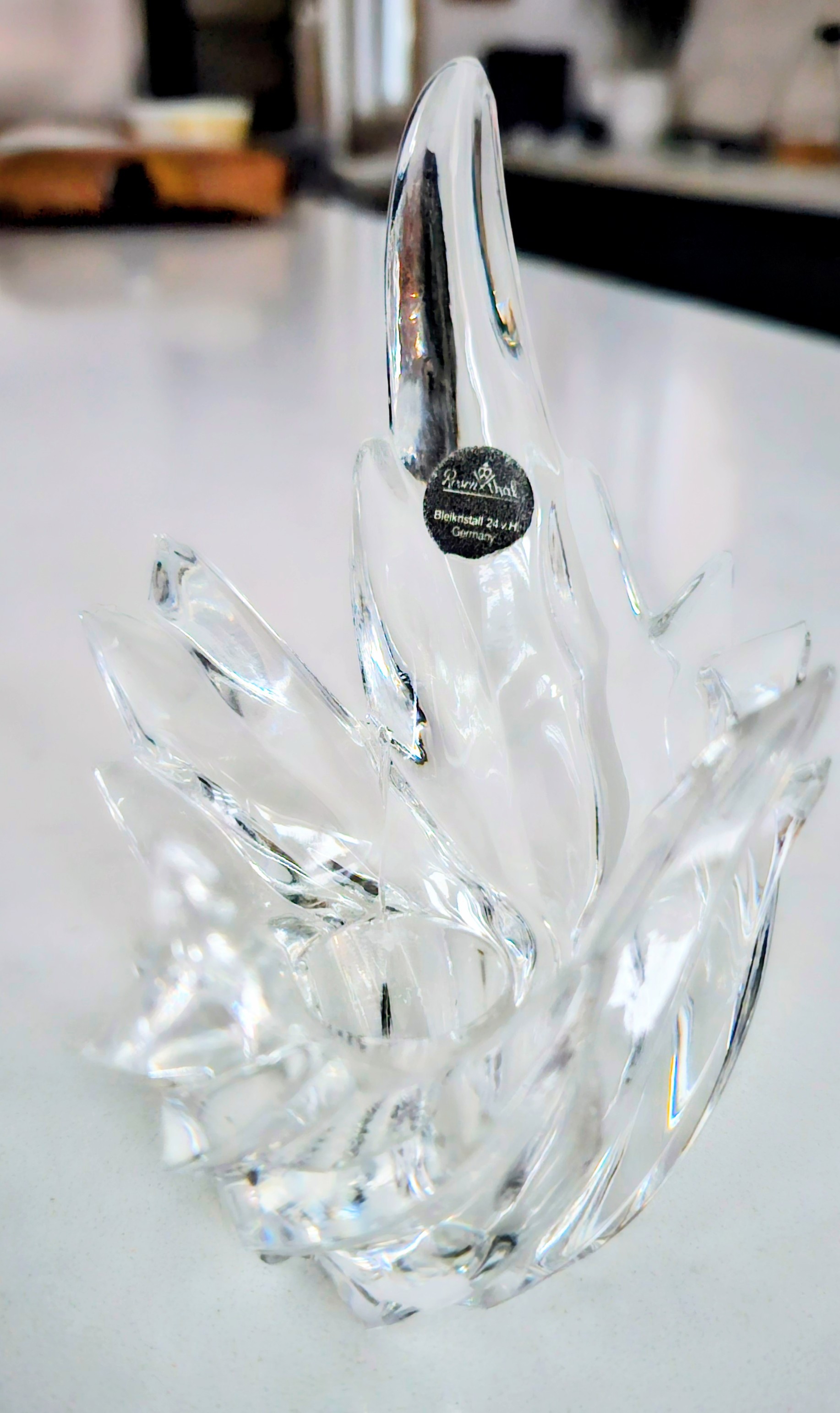 Rosenthal Studio Line "Flame" Crystal Candle Holder - photo 3