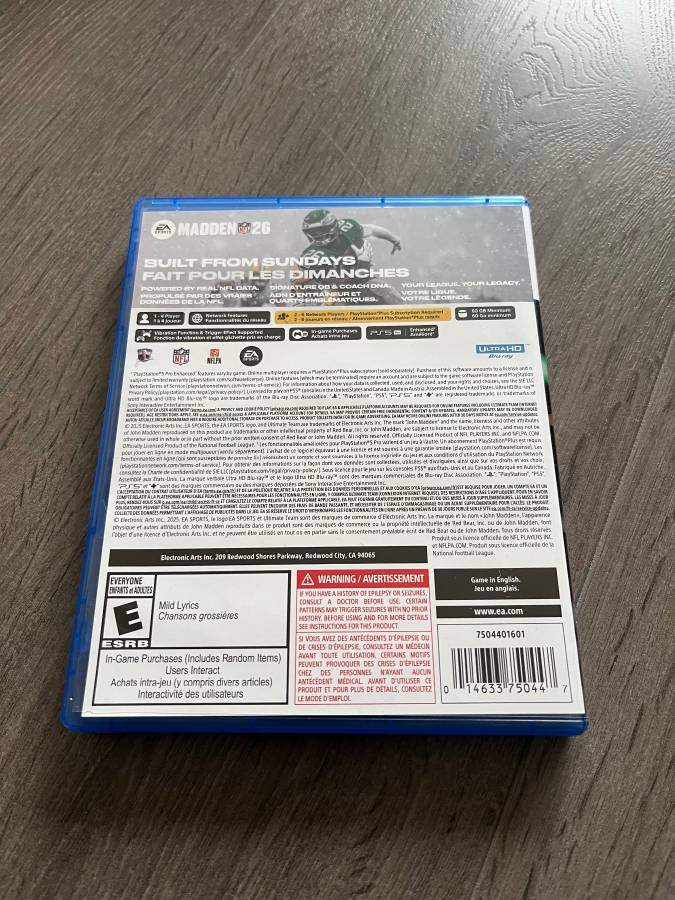 EA Sports PS5: Madden NFL 26 (PlayStation 5) - photo 4