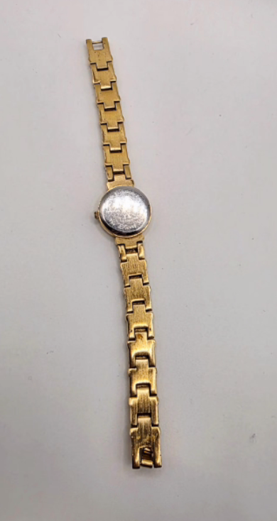 Disney Mickey Mouse Gold Bracelet Watch - photo 2