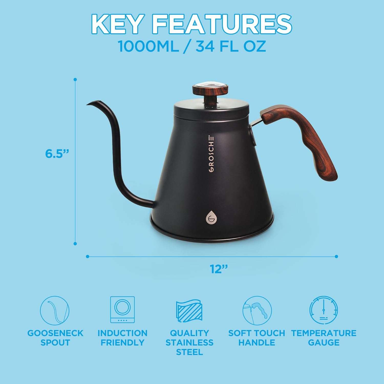 Gooseneck Stovetop Kettle - photo 3