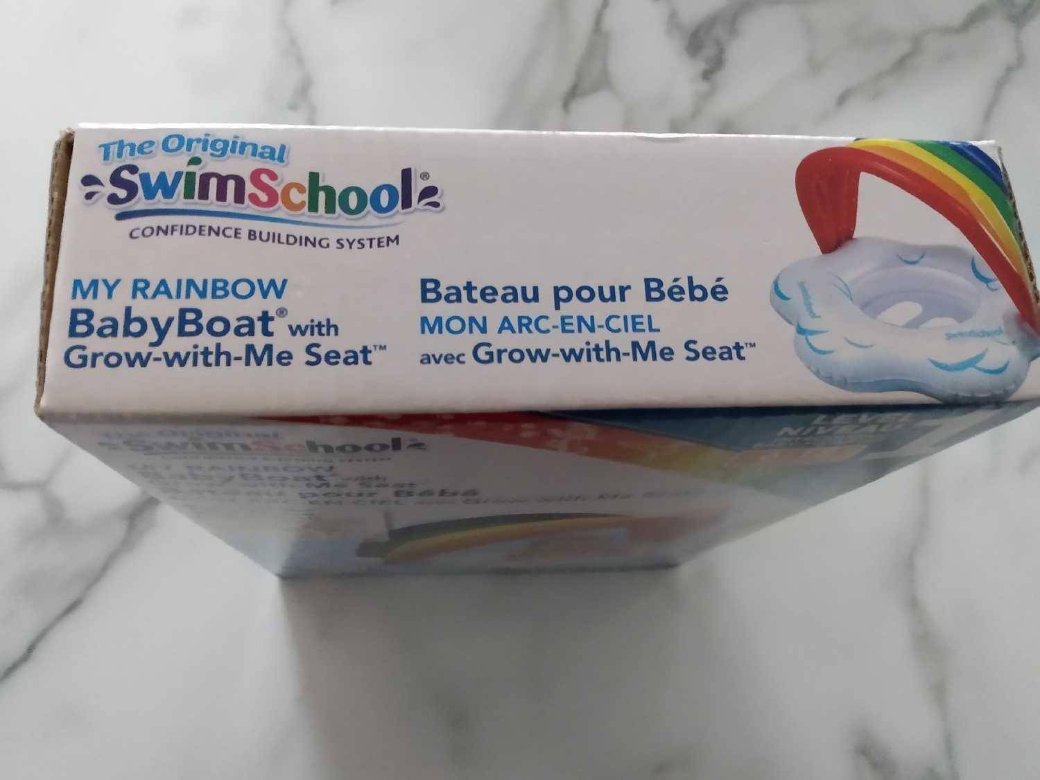 SwimSchool Rainbow BabyBoat with Grow-with-Me Seat - photo 3