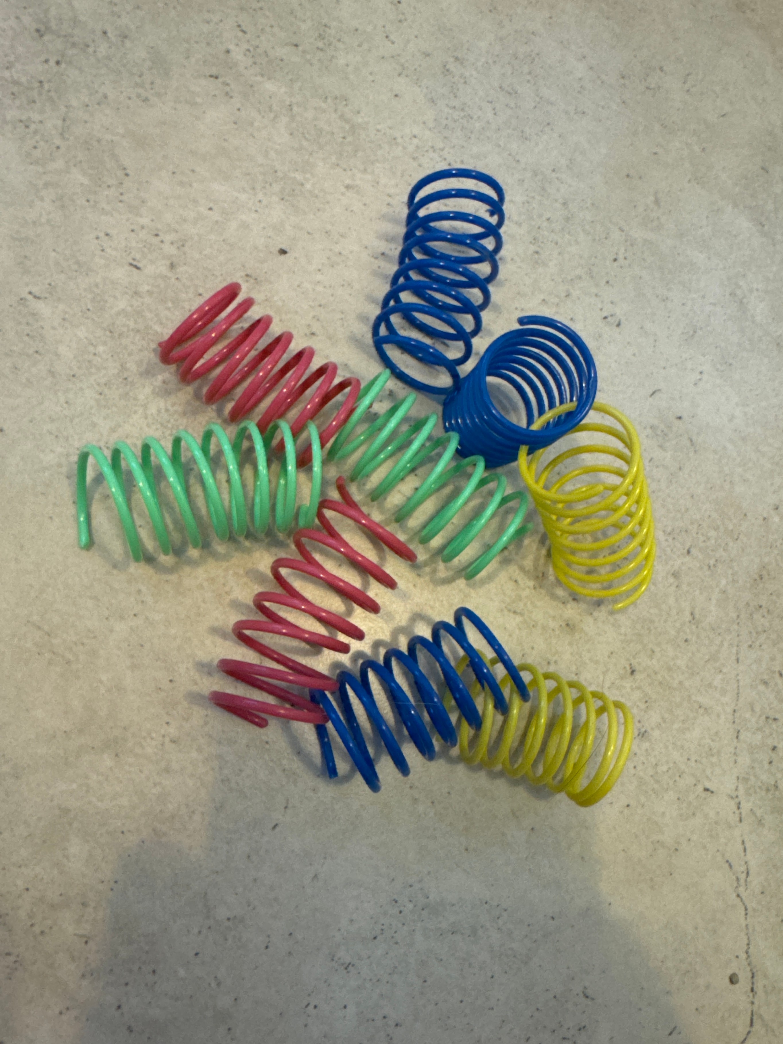 🏆 Colorful Cat Toy Springs - Fun for Kitties!