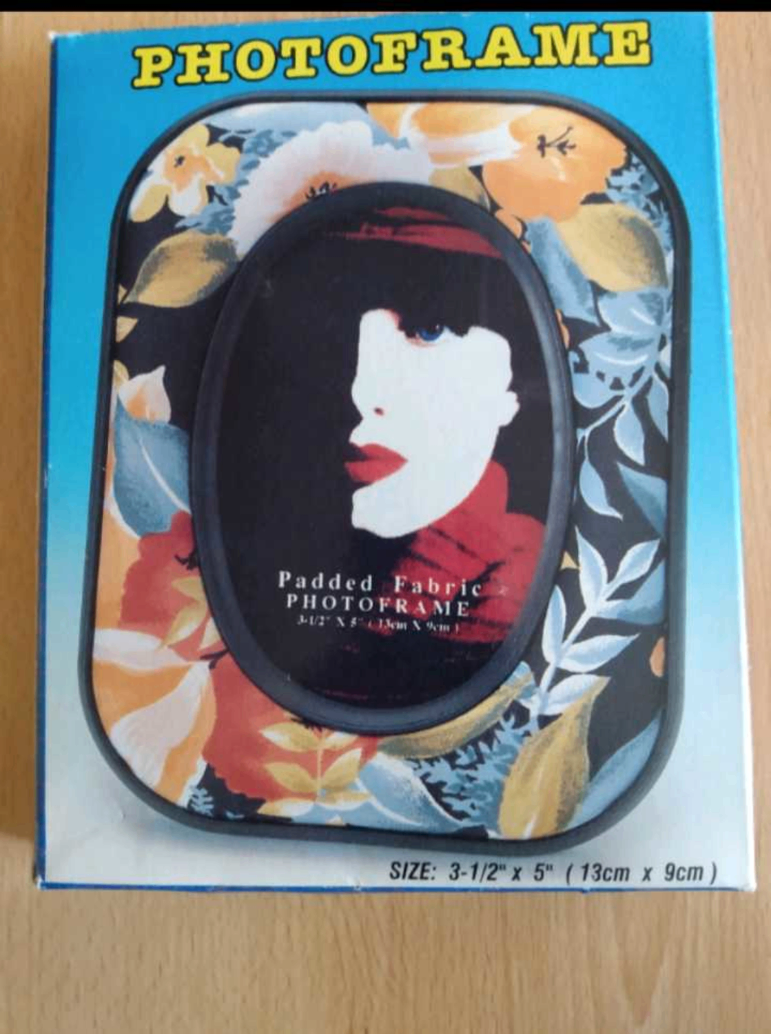 Brand New padded fabric photo frame