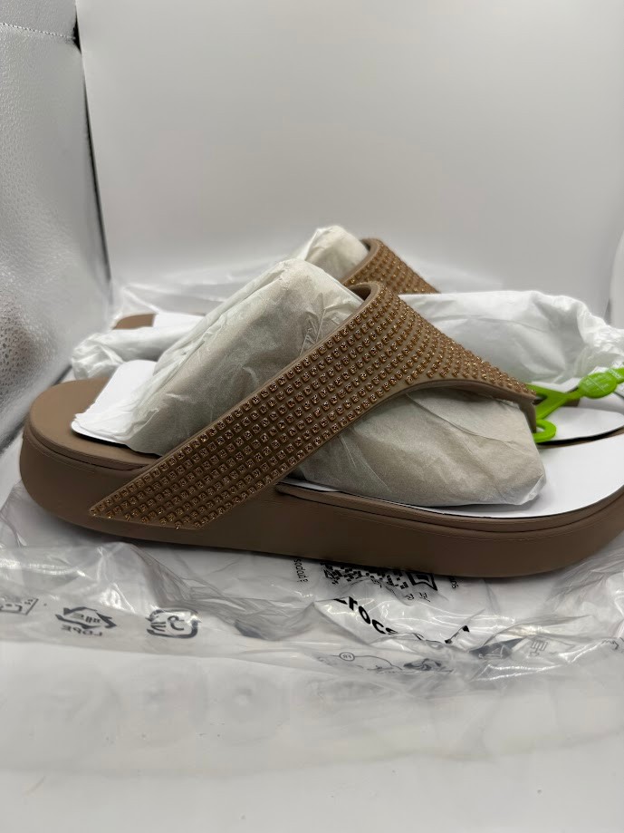 Crocs Getaway Gems Triangle, Latte, Style 212335-2Q9 W7 & W9 - photo 2