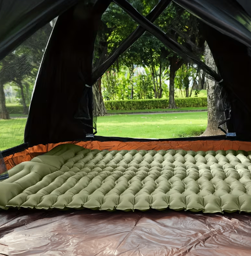 Easy inflatable camping mattress – 2-person - photo 3