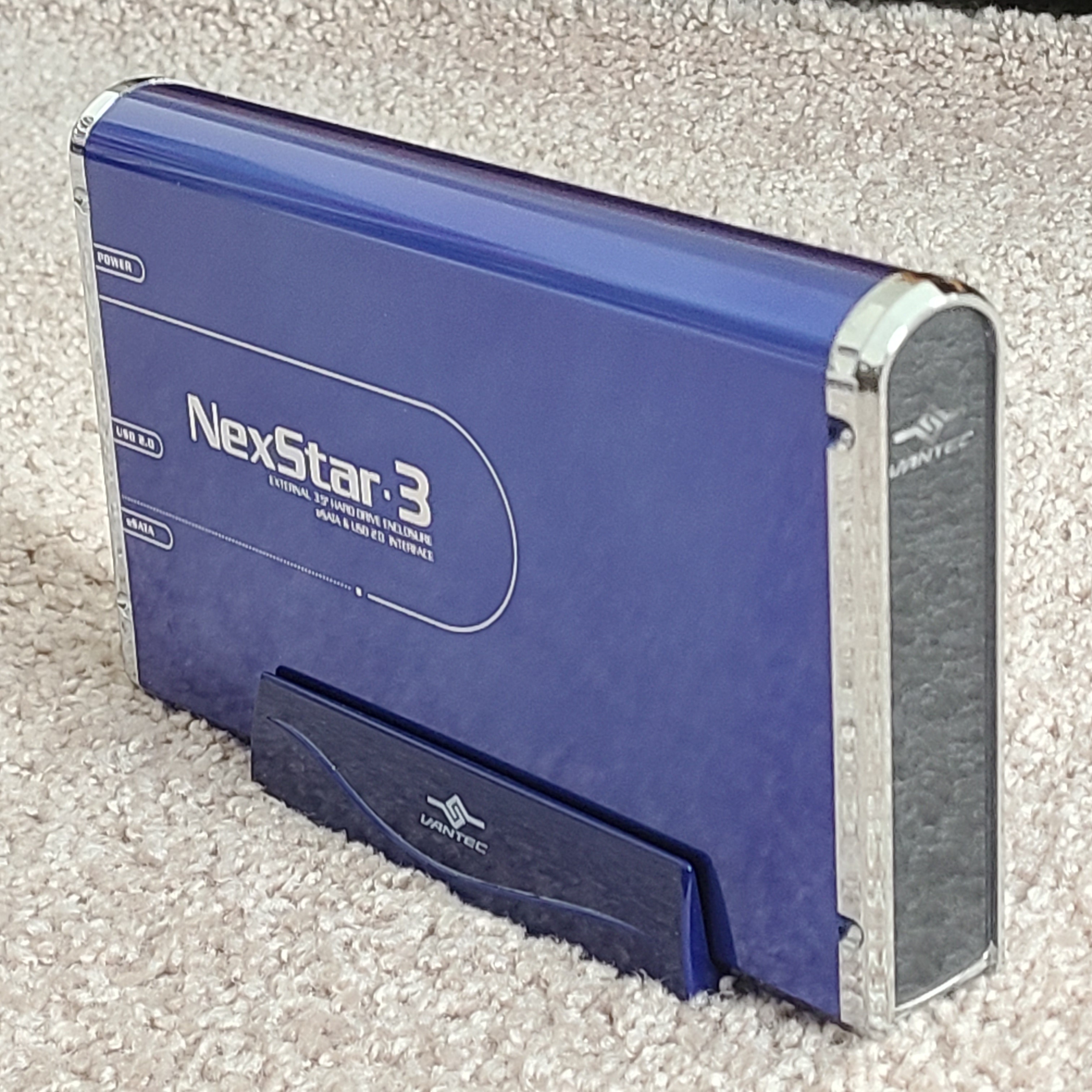 Vantec Nexstar 3 External Hard Drive Enclosure NST-360SU-BL - photo 2