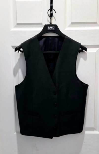MICHAEL KORS 3-Piece Suit 44L + 2 Dress Ties – Worn Once - photo 2
