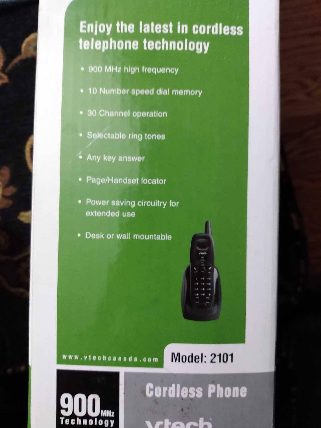VTech 2101 Cordless Phone -  New! - photo 3