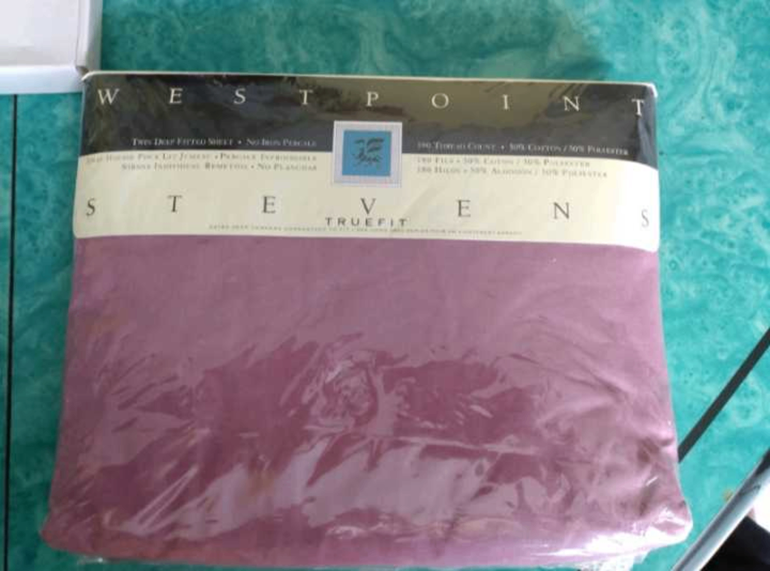 WestPoint Stevens Twin XL Sheet Set - Plum