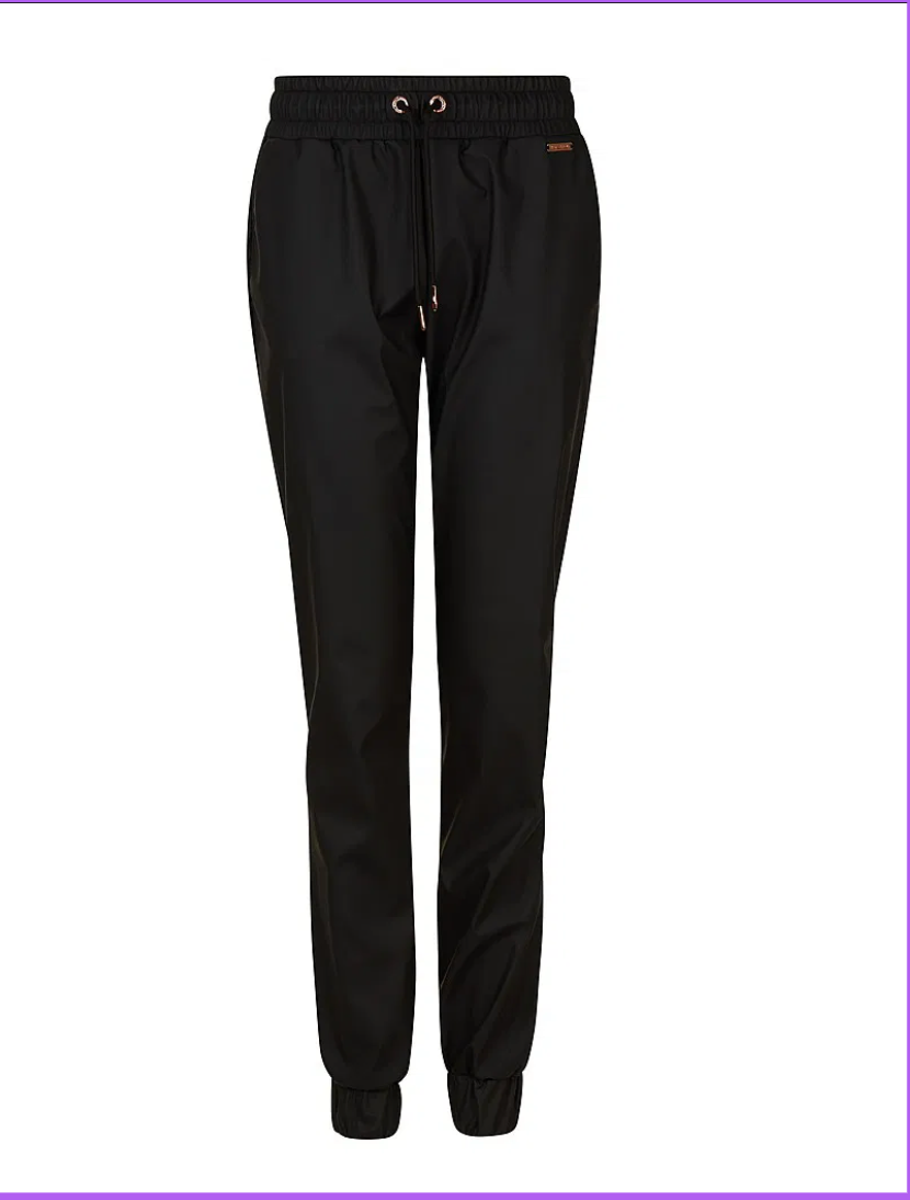 🏆 $170 XS Sweaty Betty Joggers Danca LeatherLook Sweat Pants - photo 2