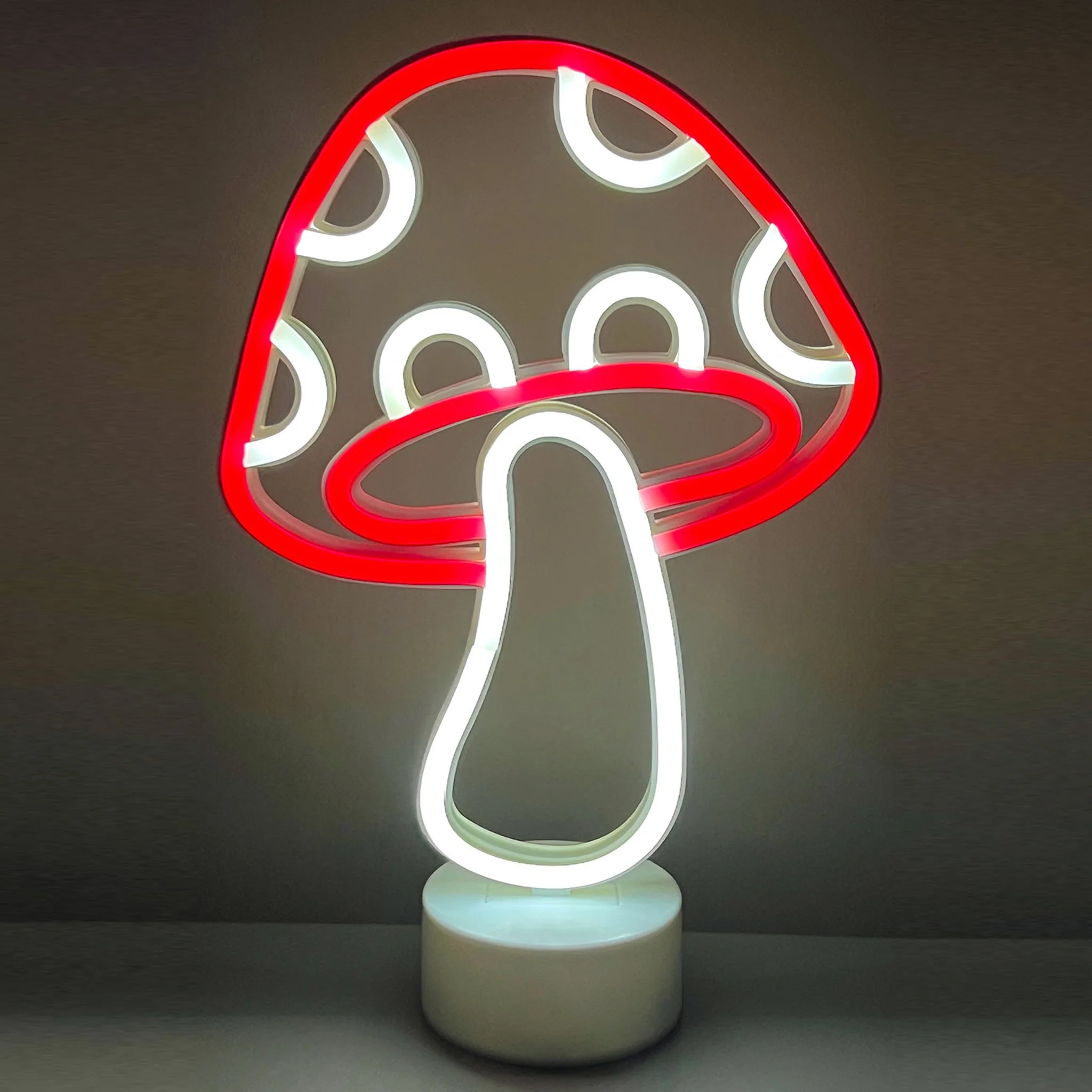 LED neon style Mushroom Light