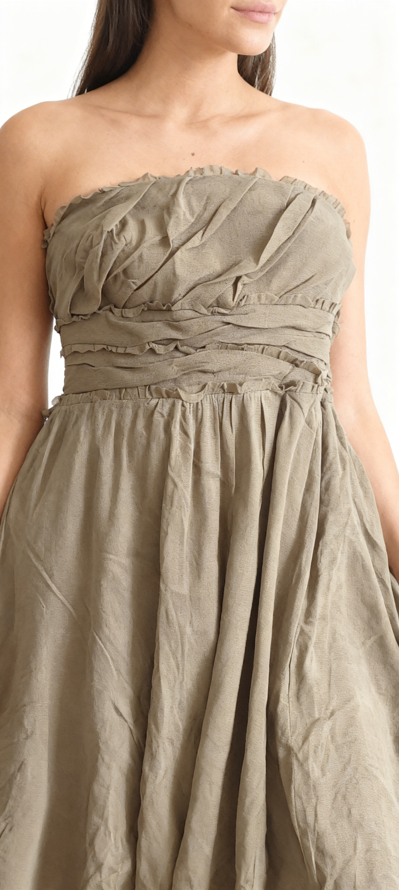 Esprit Strapless Midi Dress – L Size, $22 - photo 2