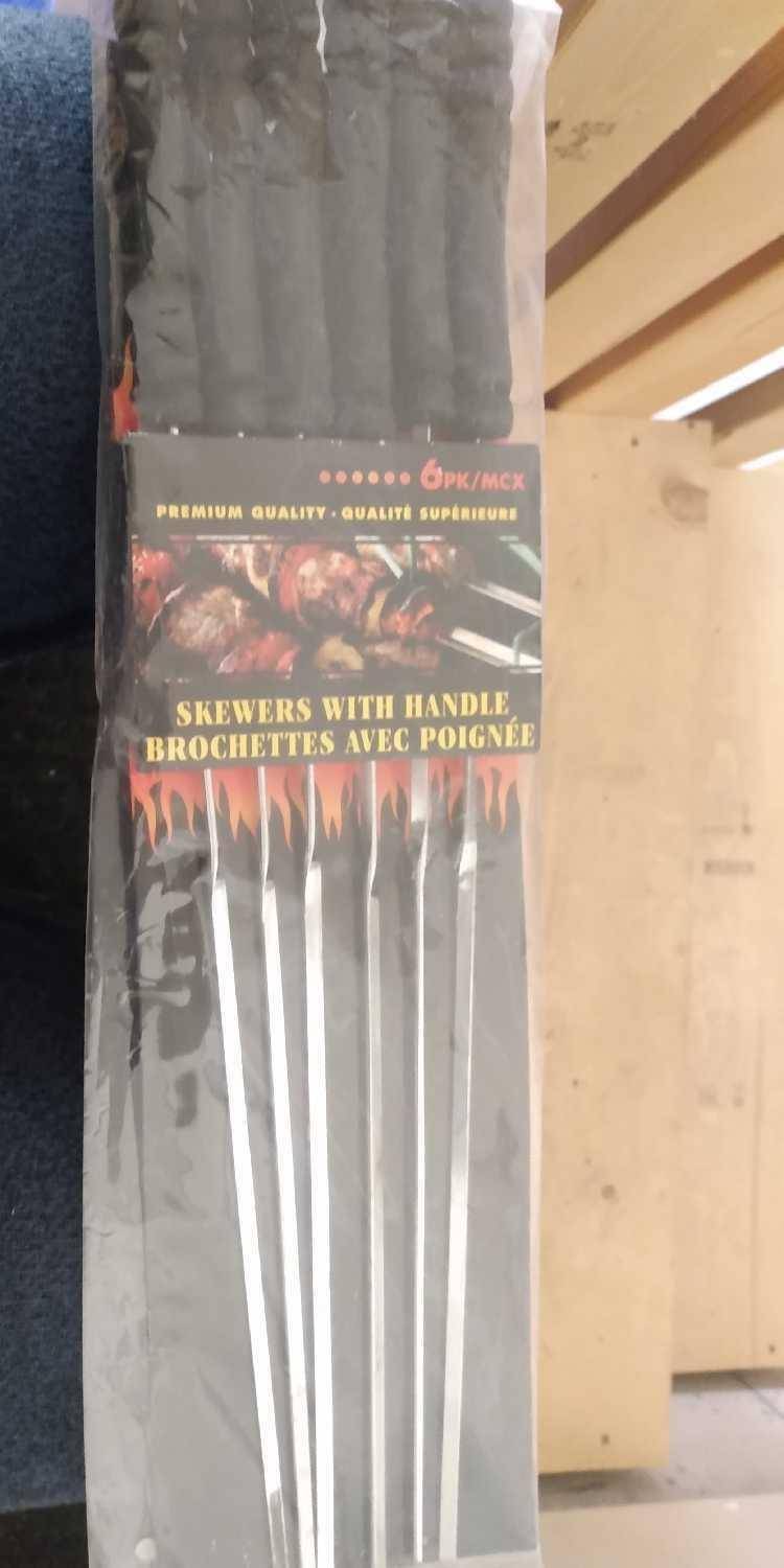 6-Piece Skewer Set with Handles - photo 2