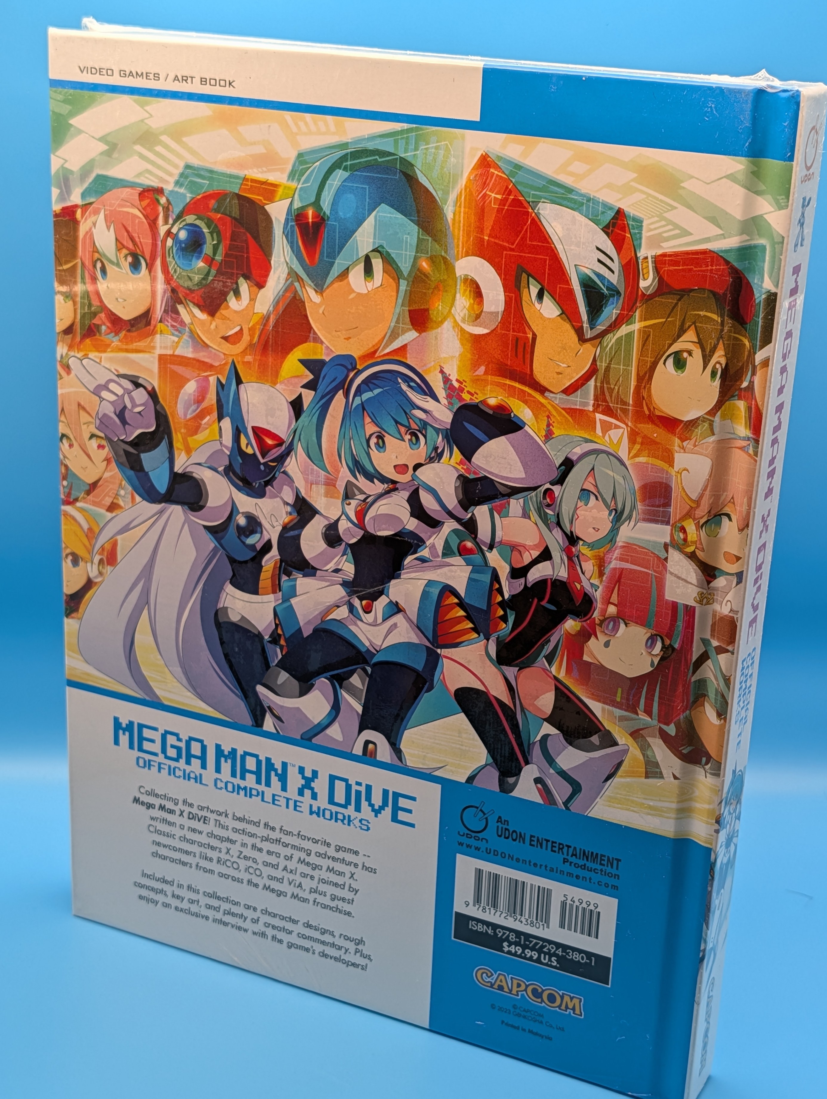 New Mega Man X DiVE Official Complete Works Art Book - photo 3