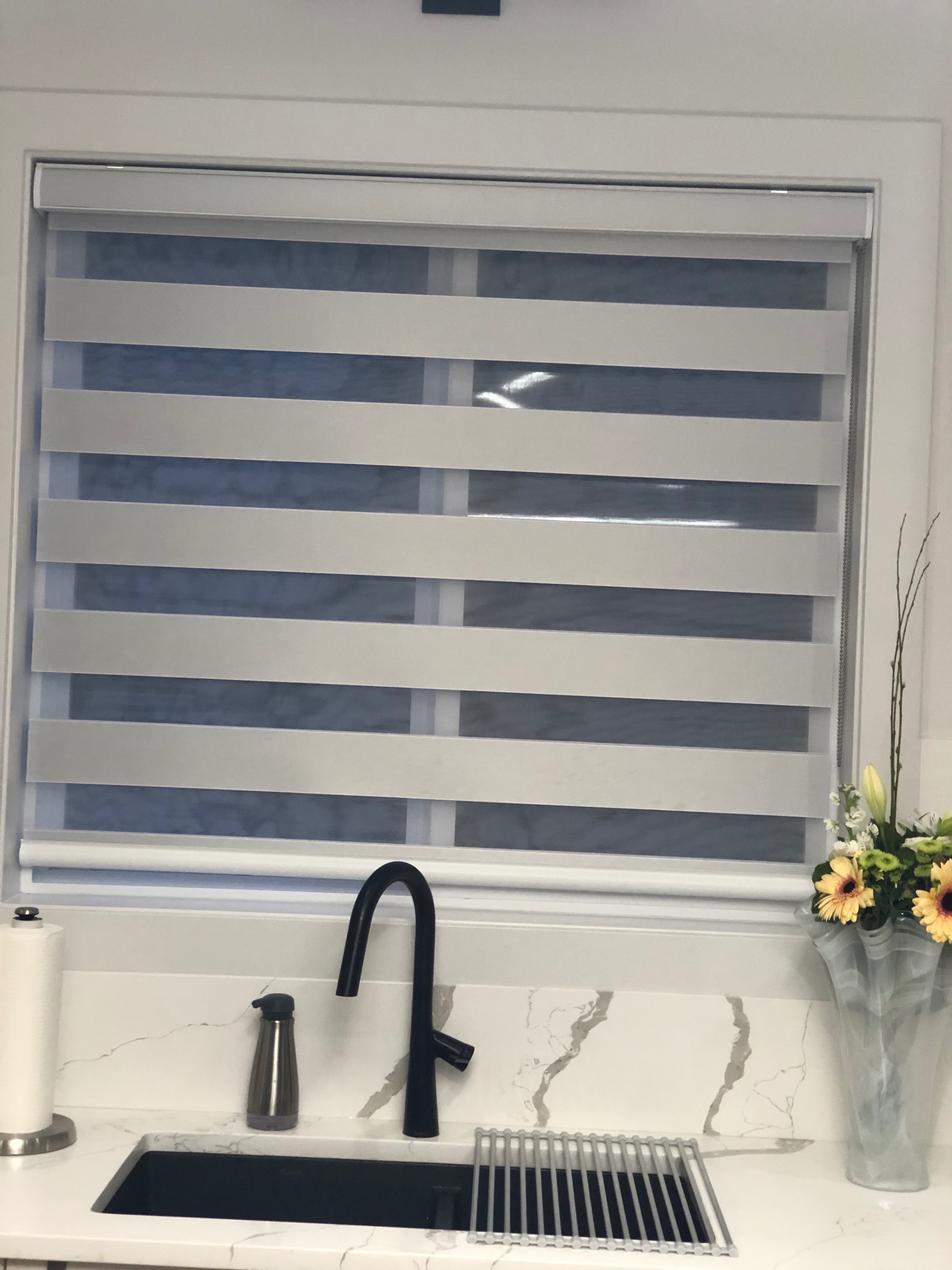Zebra Roller Blinds - Window Coverings