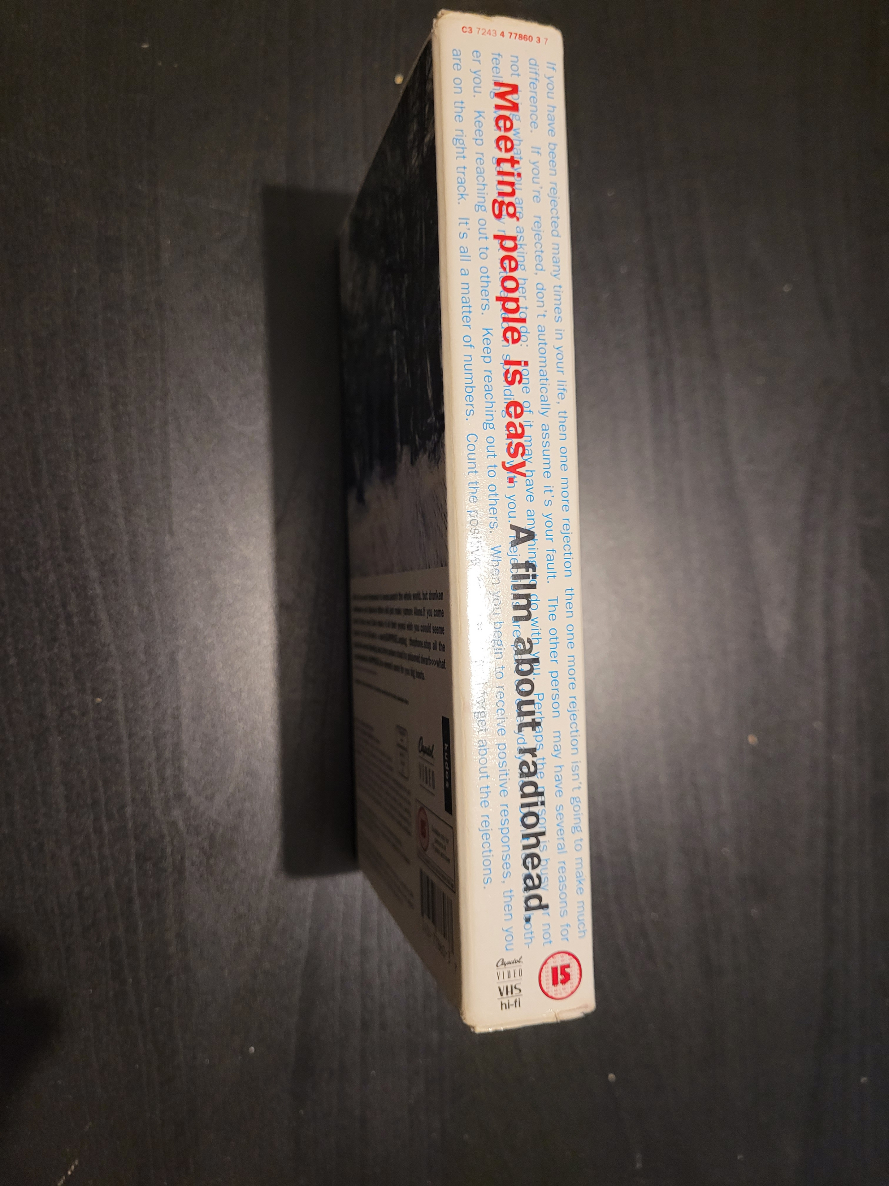 Radiohead - Meeting People Is Easy VHS tape - photo 2